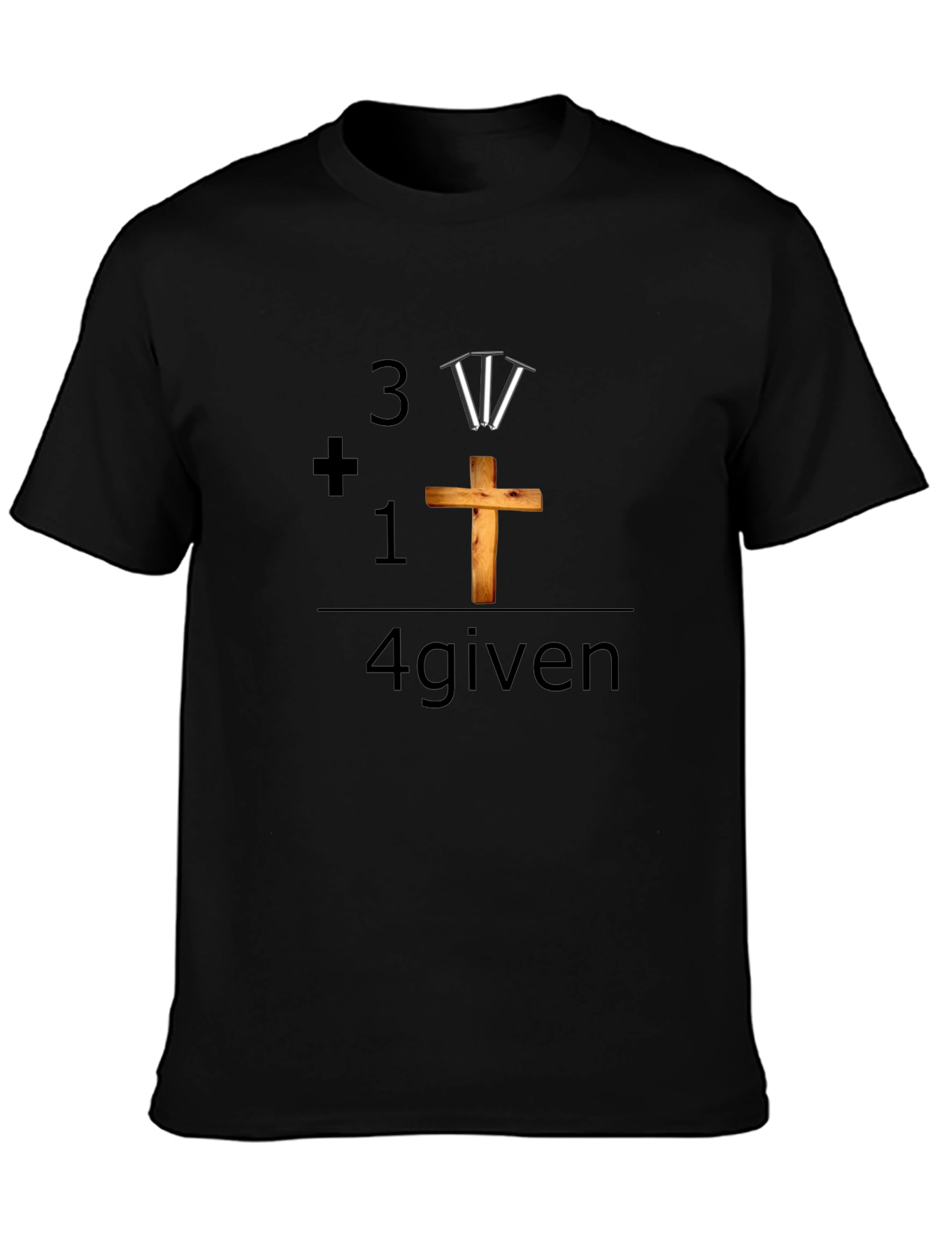 4given Graphic T-Shirt - Religious Faith Based Apparel