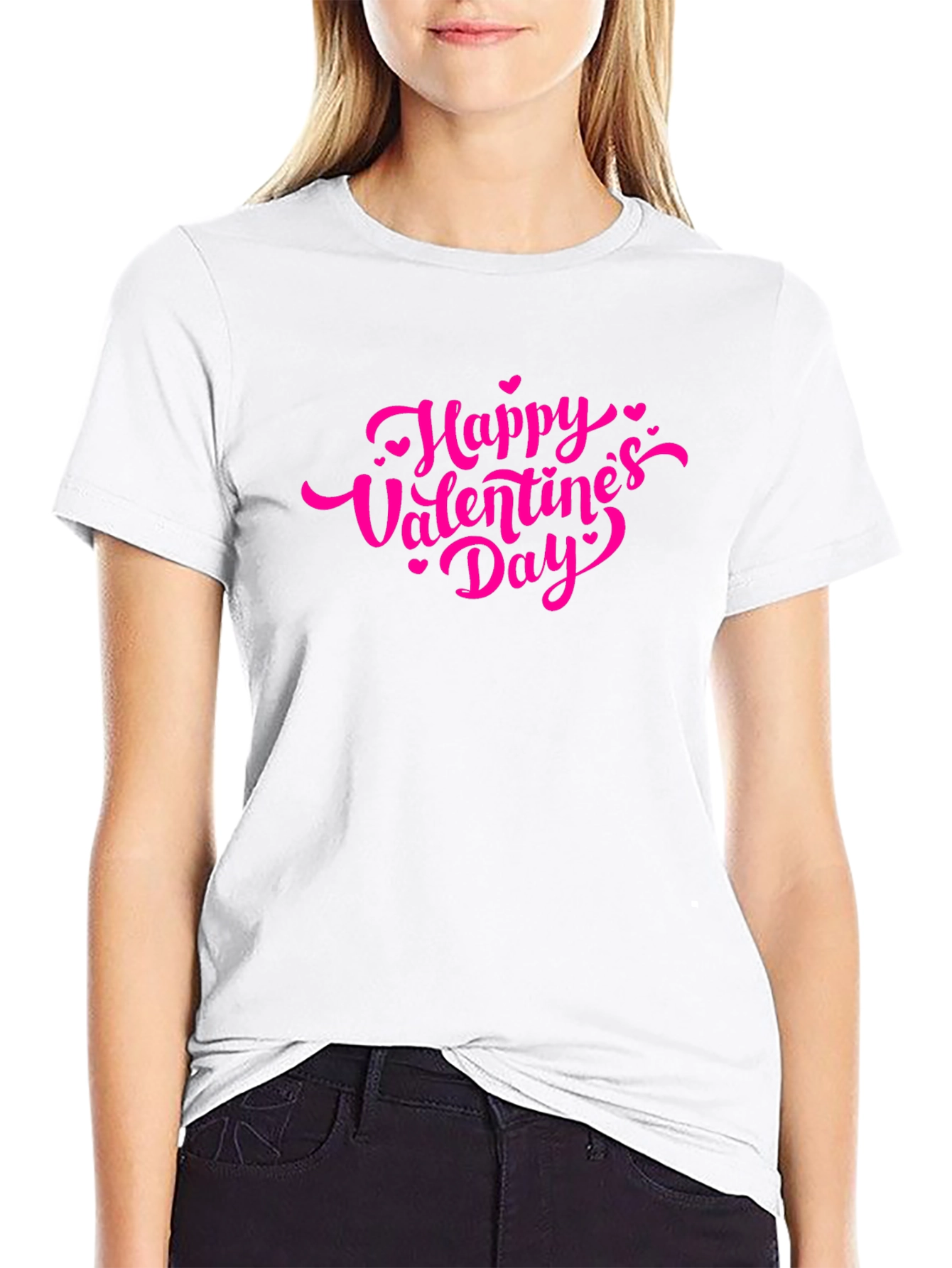 Valentines Day Black T-Shirt