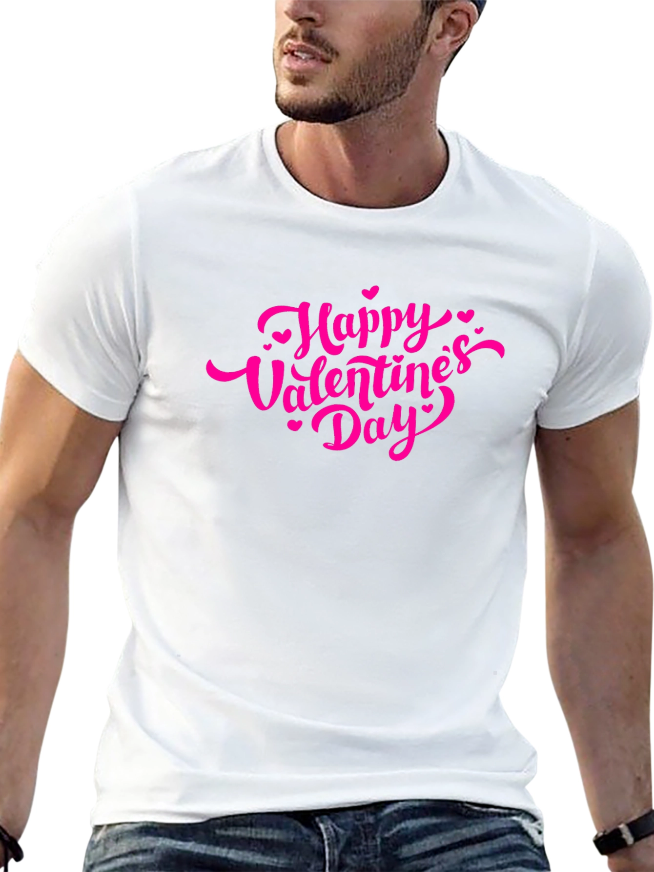 Valentines Day Black T-Shirt
