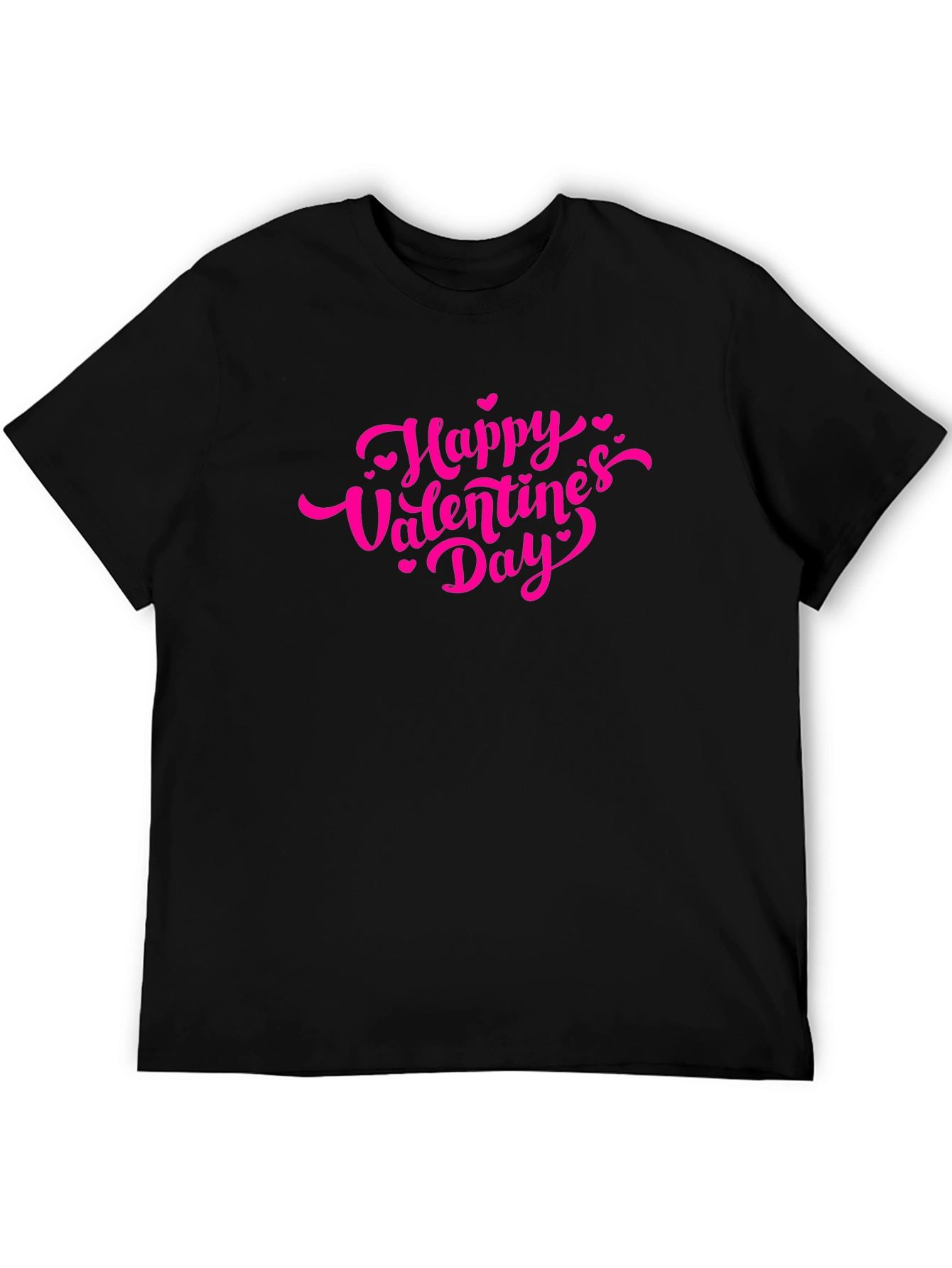 Valentines Day Black T-Shirt