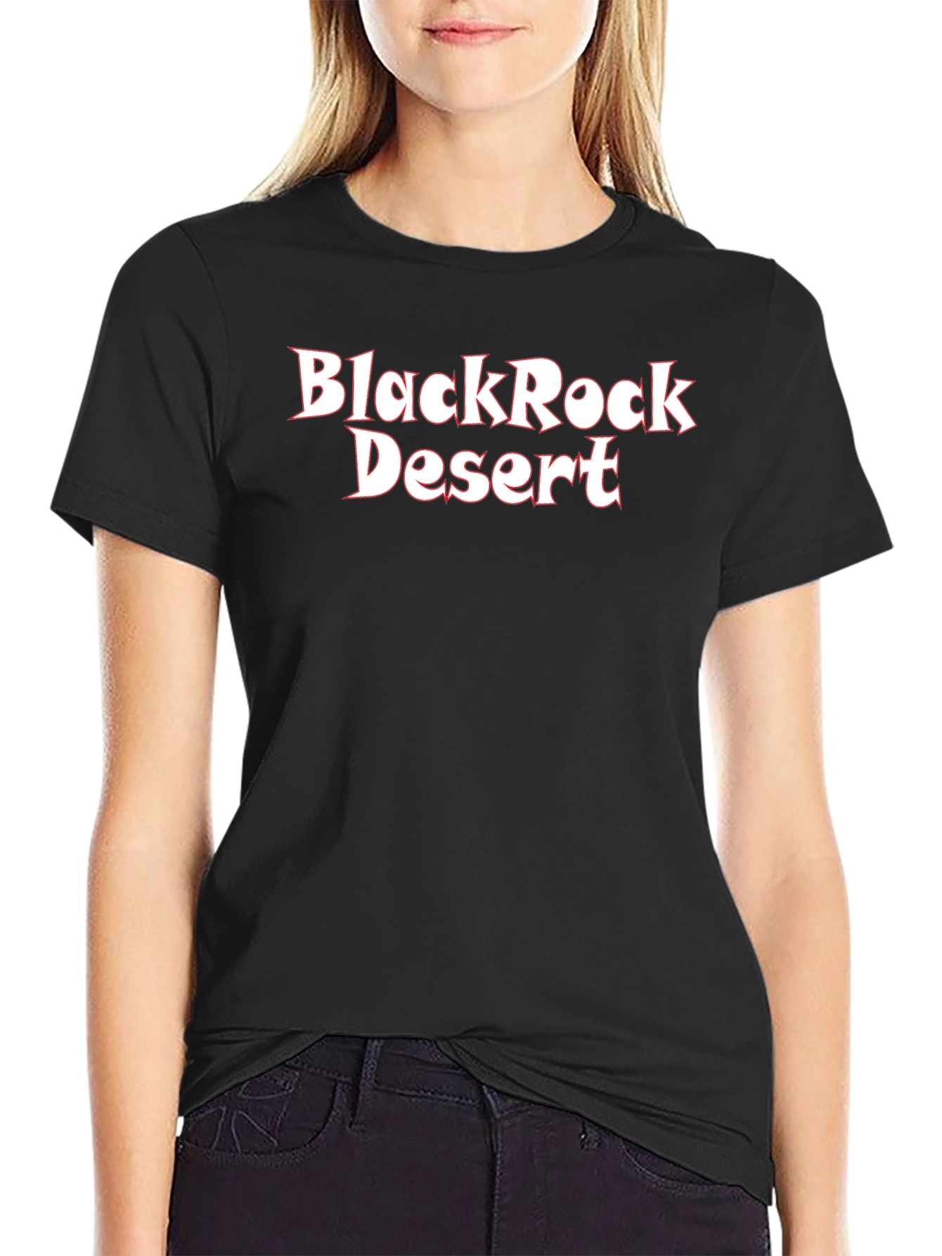 BlackRock Desert Graphic Tee - Unique Design!