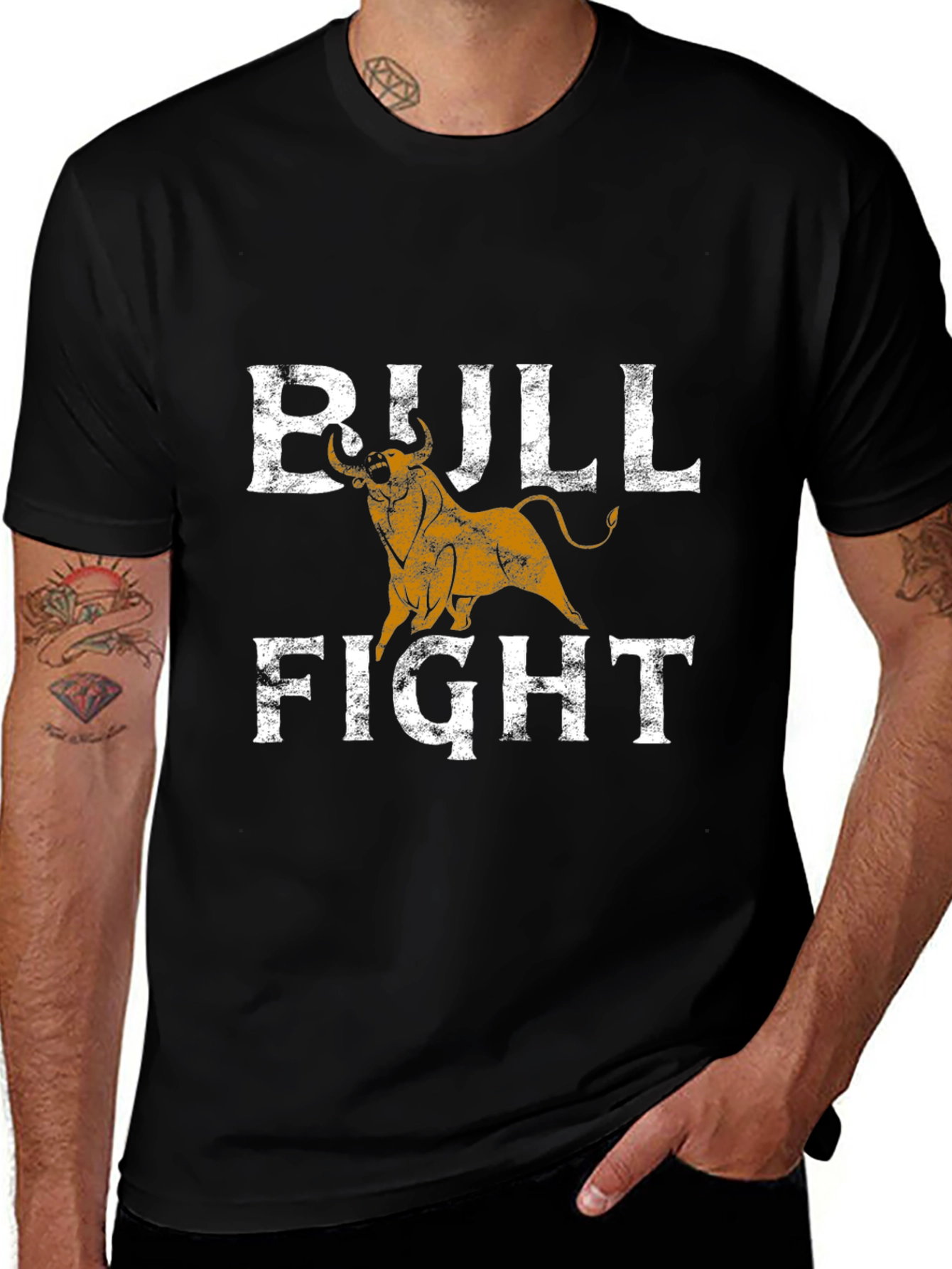 Bull Fight Graphic Tee