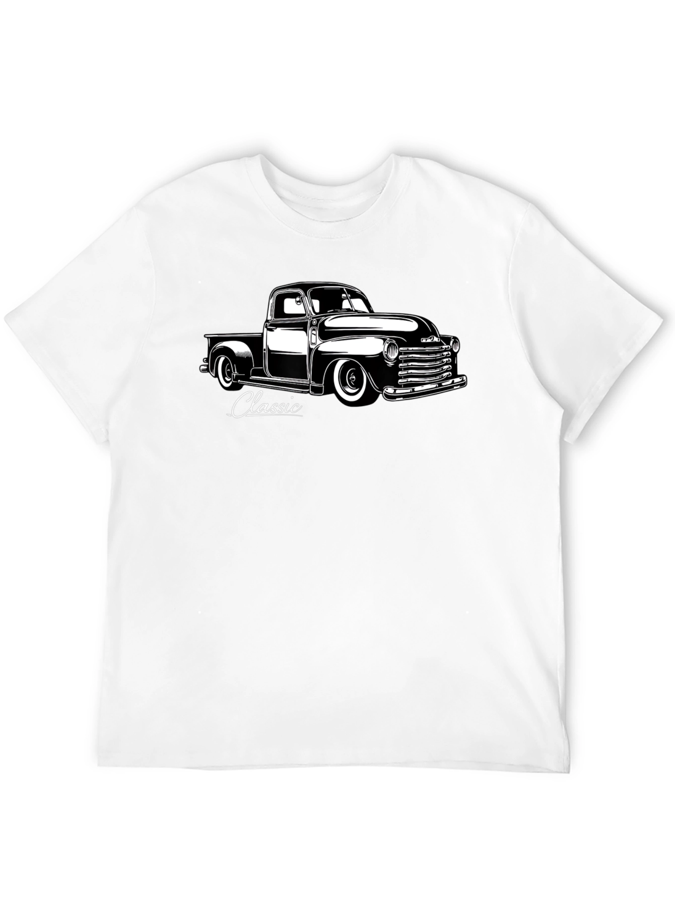 Classic Truck Graphic Tee - Black