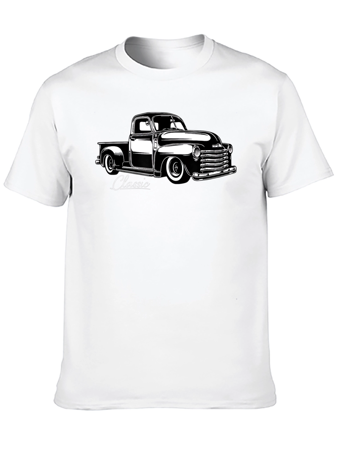 Classic Truck Graphic Tee - Black