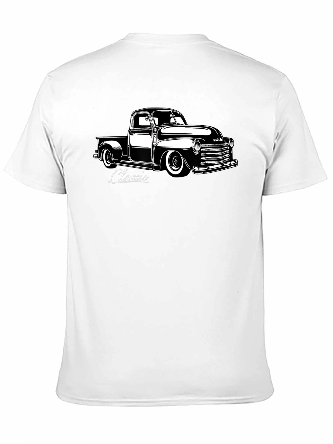 Classic Truck Graphic Tee - Black