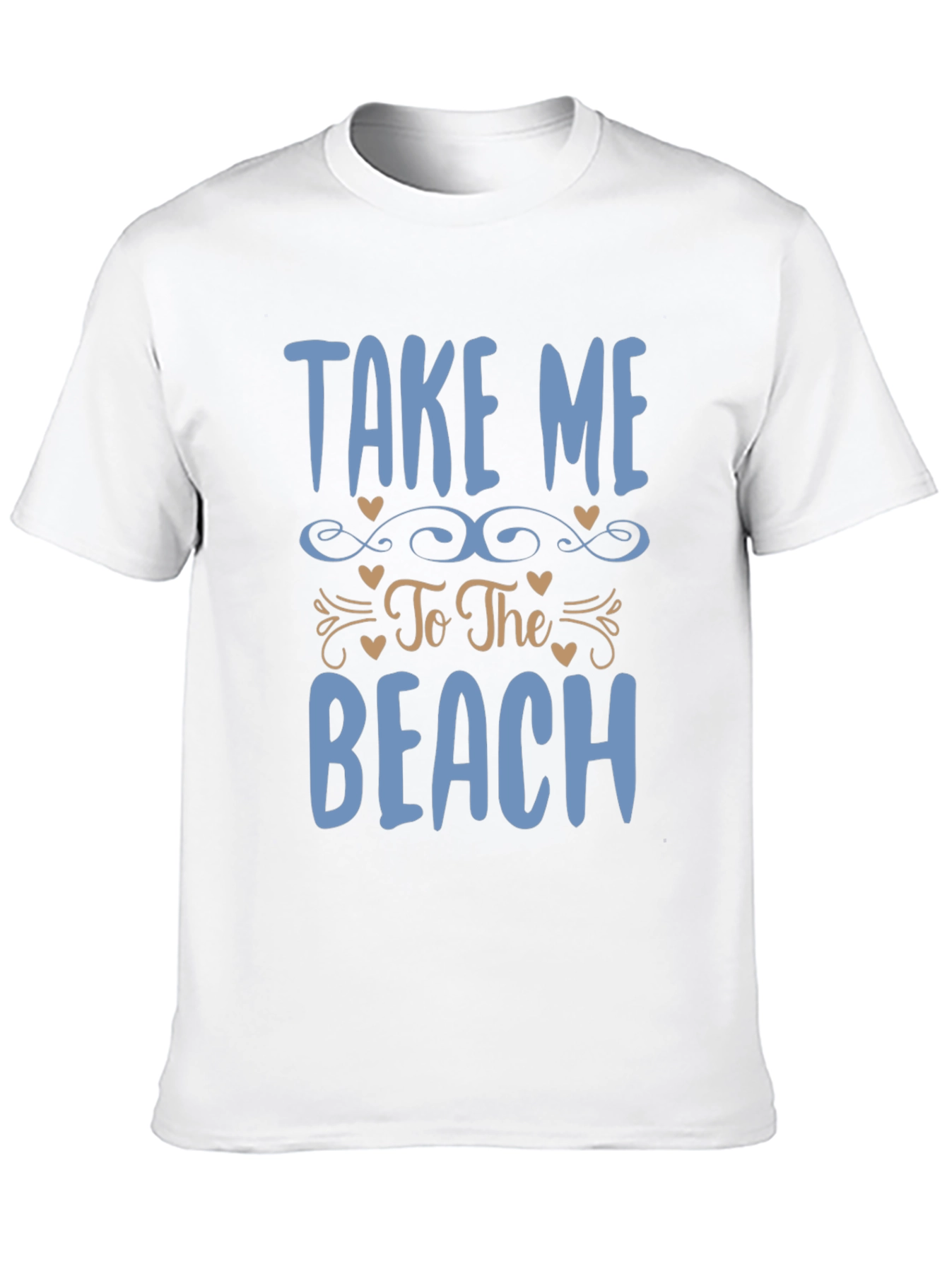 Take Me To The Beach Mens T-Shirt