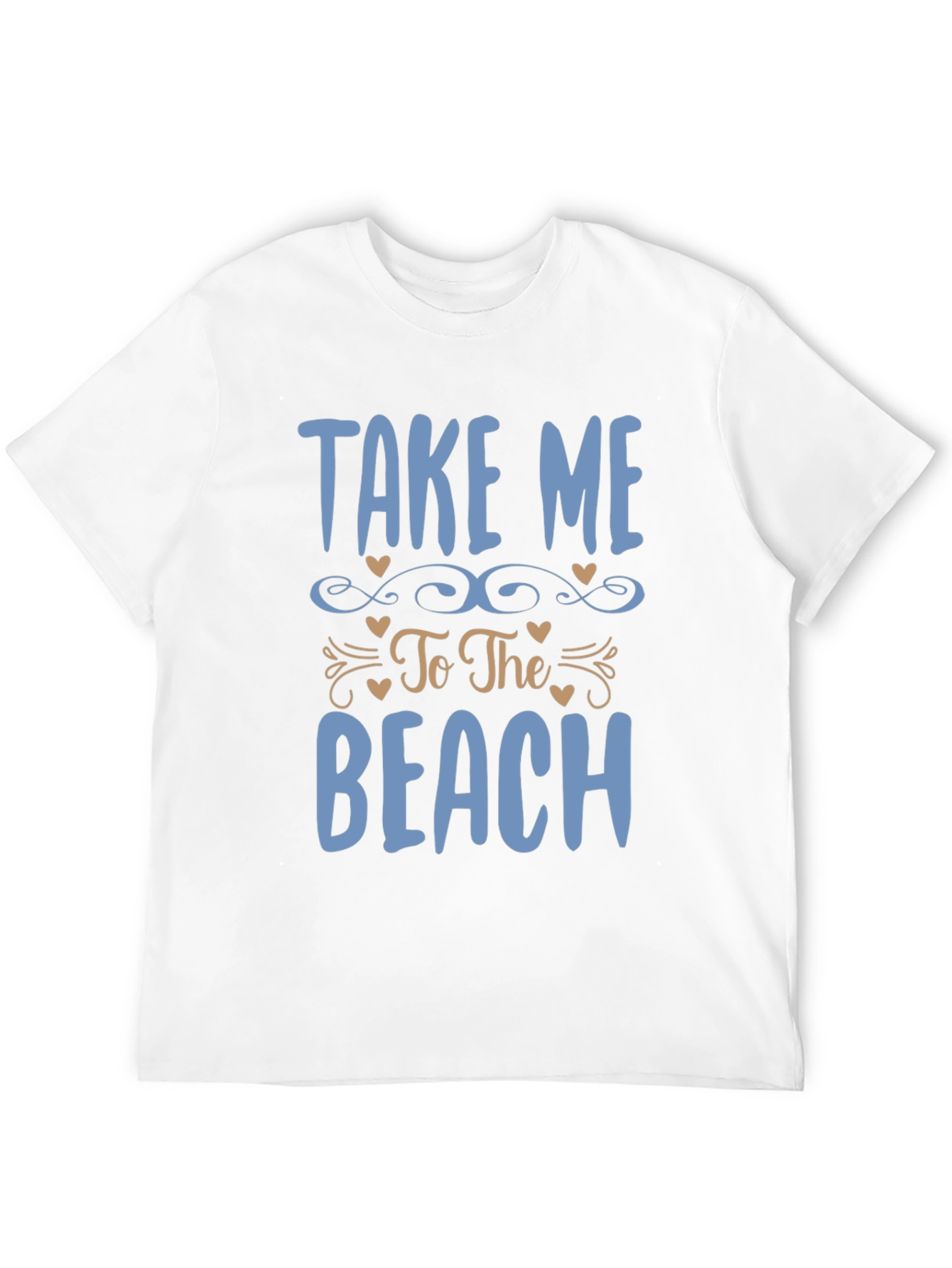 Take Me To The Beach Mens T-Shirt