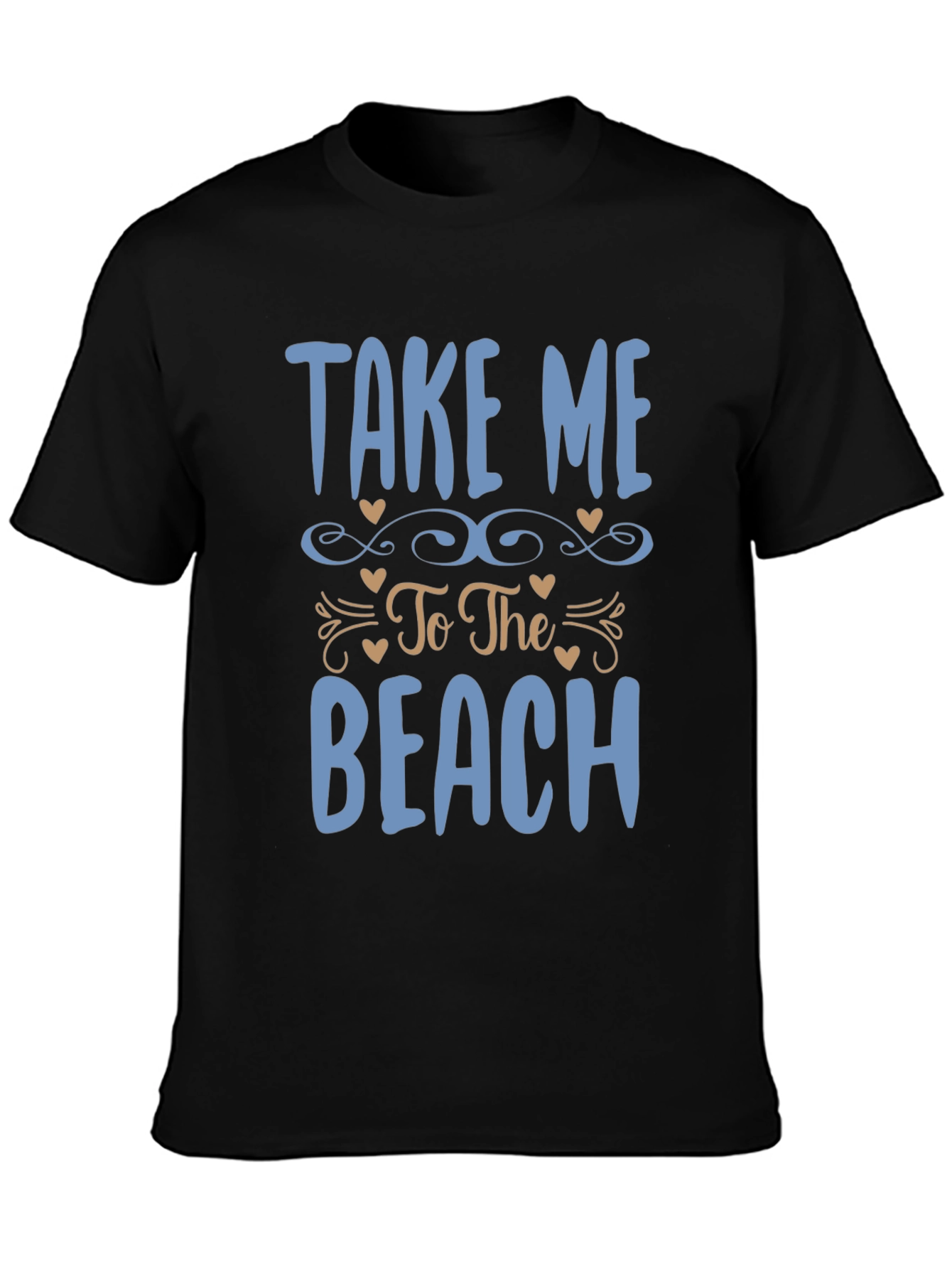 Take Me To The Beach Mens T-Shirt