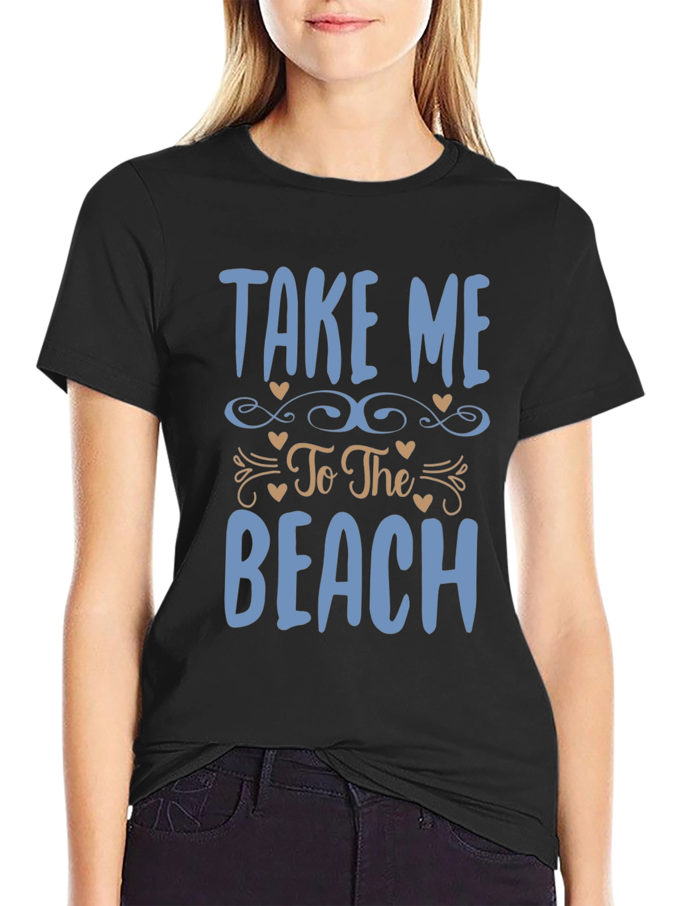 Take Me To The Beach Mens T-Shirt