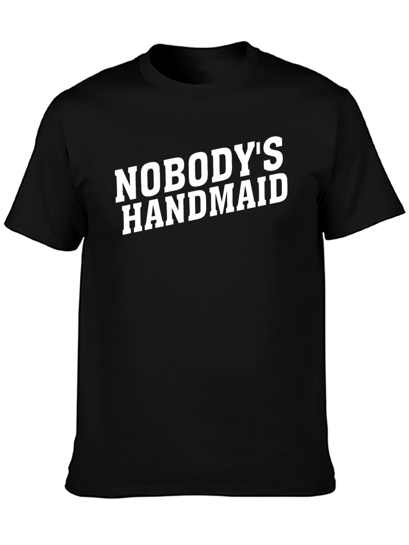 Nobodys Handmaid Black Graphic T-Shirt