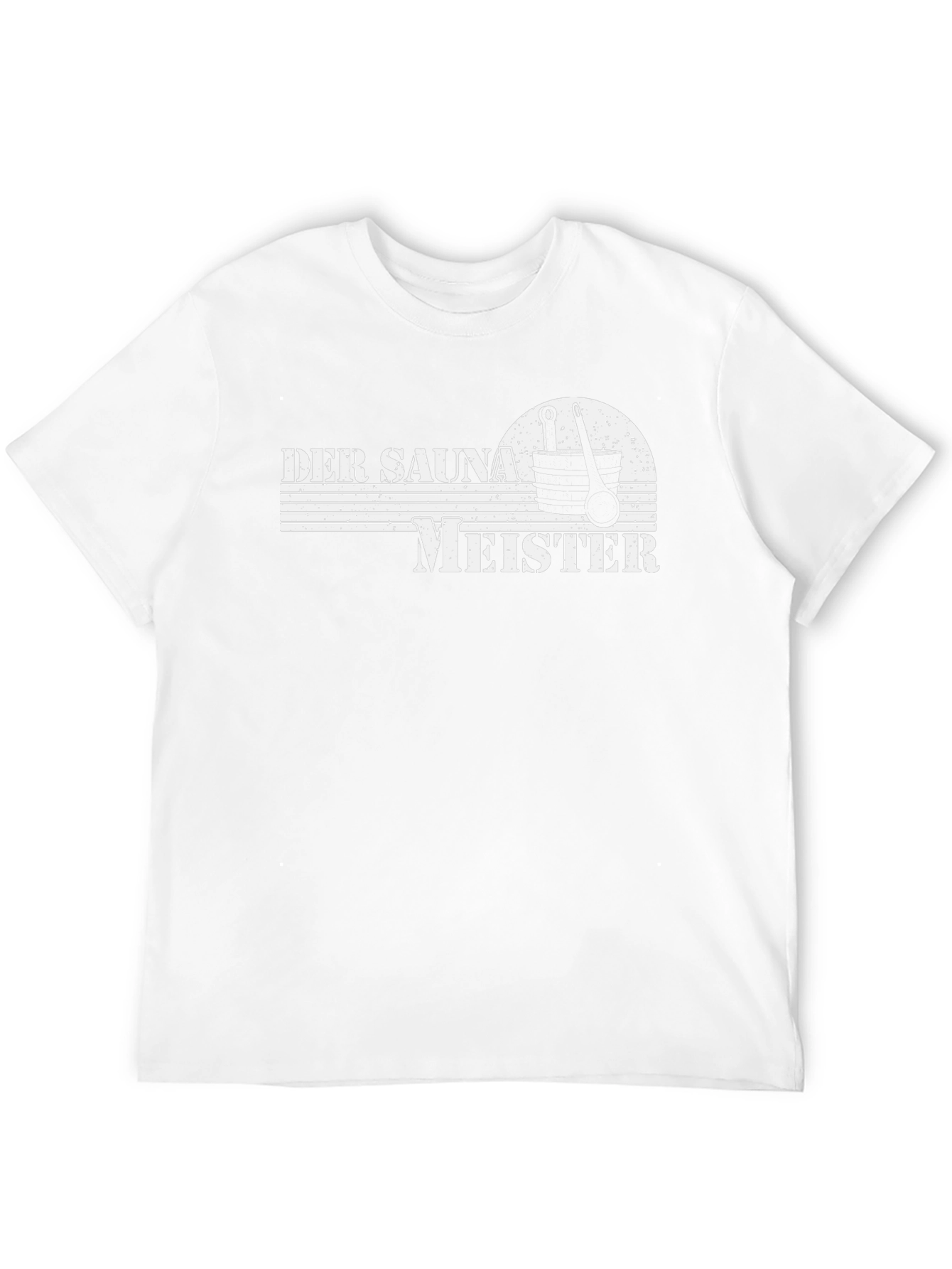 Der Sauna Meister Black T-Shirt