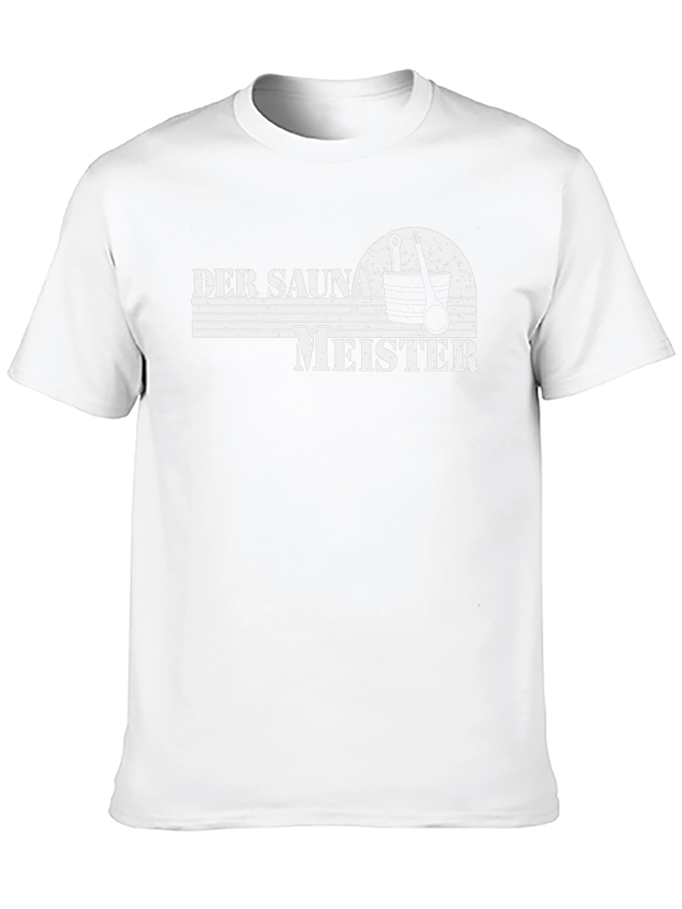 Der Sauna Meister Black T-Shirt