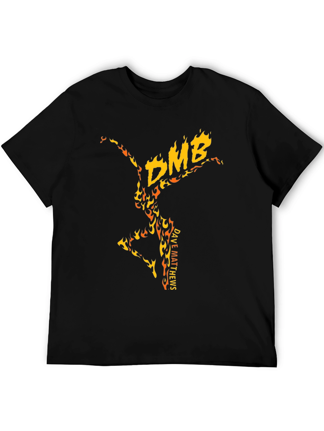 DMB Dave Matthews Band Fire Dancer Graphic T-Shirt