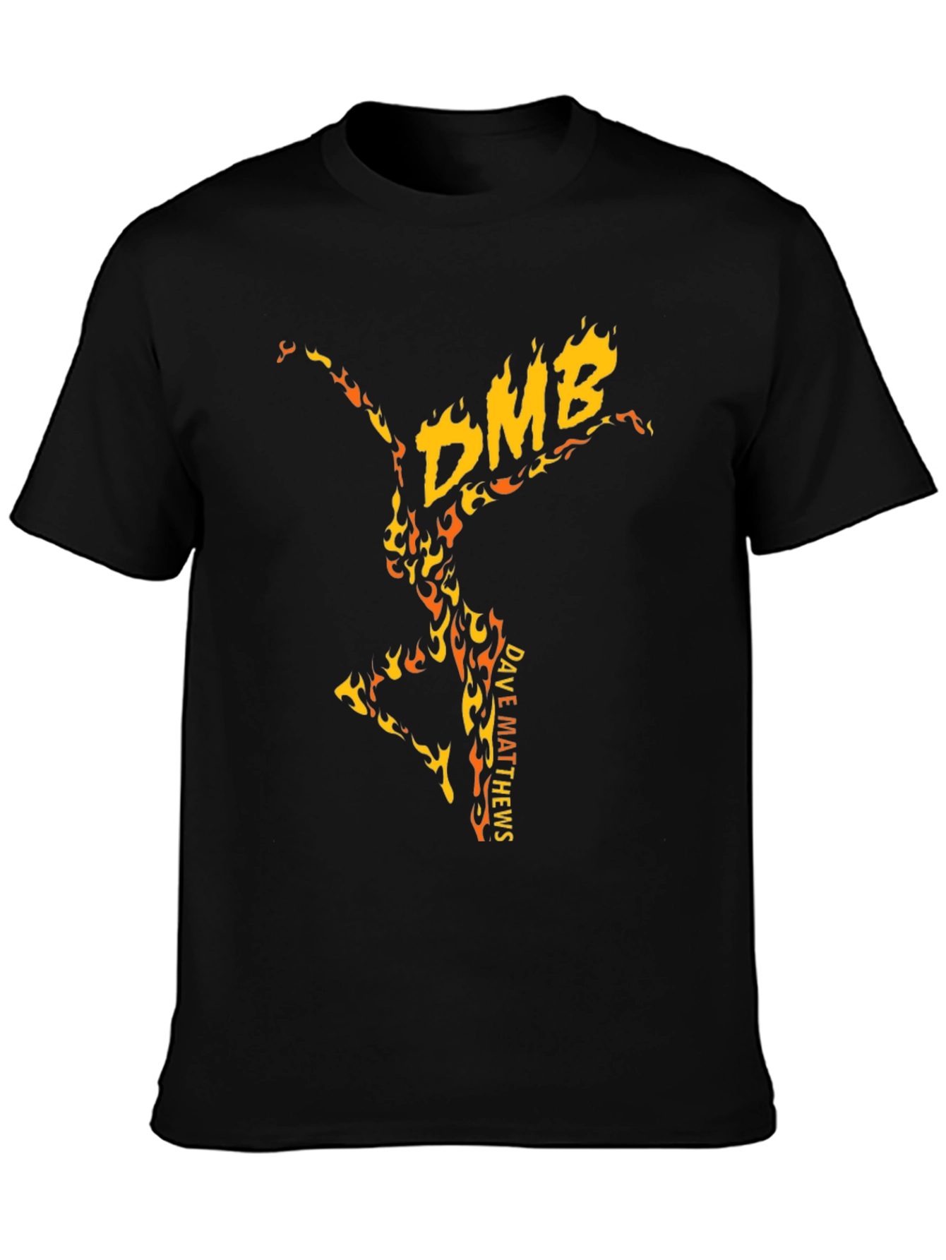 DMB Dave Matthews Band Fire Dancer Graphic T-Shirt