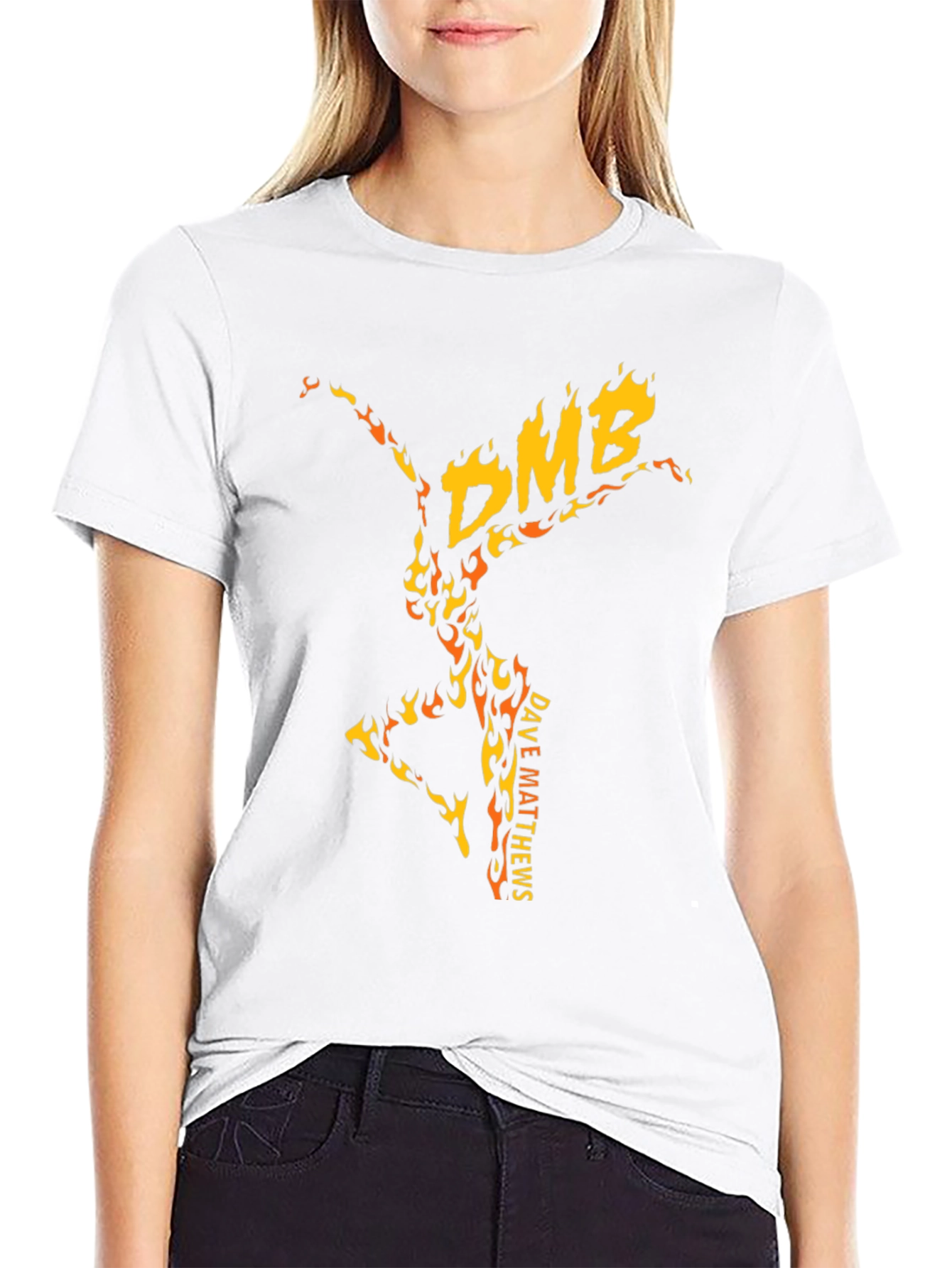 DMB Dave Matthews Band Fire Dancer Graphic T-Shirt