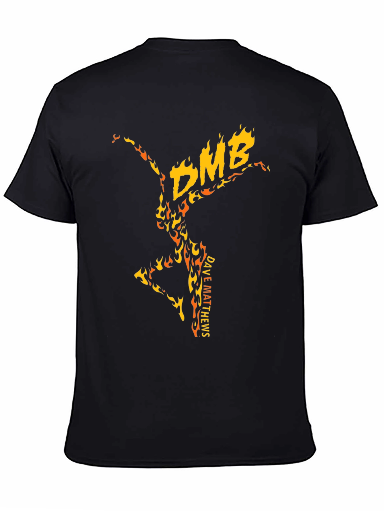 DMB Dave Matthews Band Fire Dancer Graphic T-Shirt
