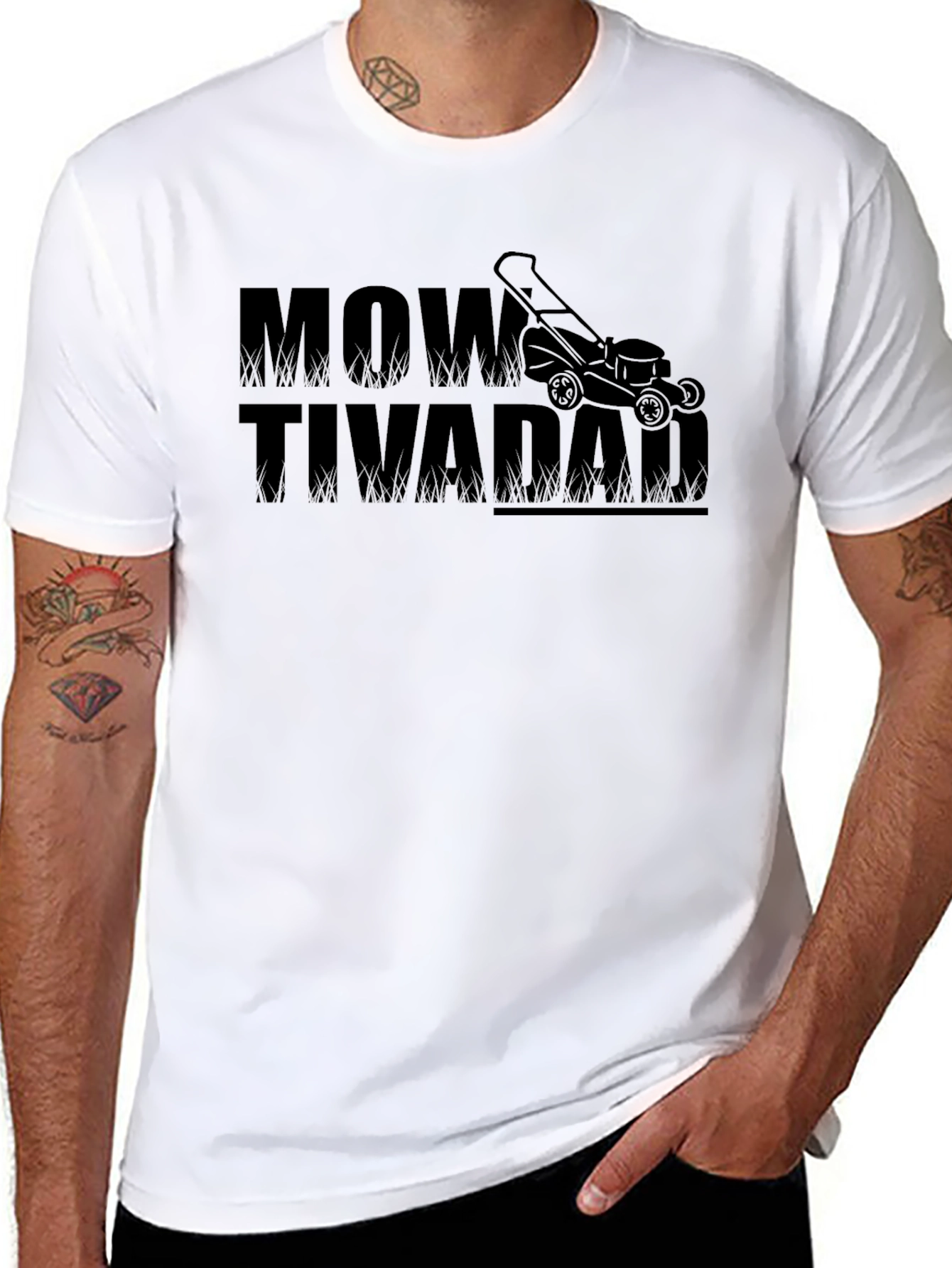 Mowtivated Dad T-Shirt