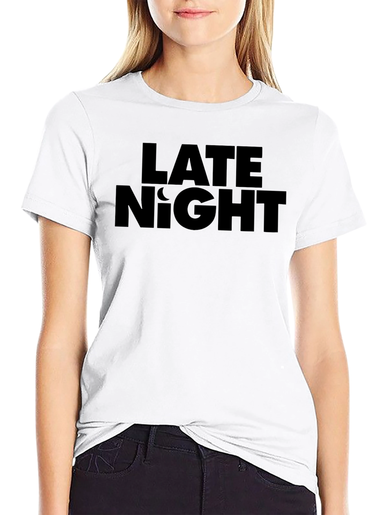 Late Night Graphic Tee - Casual Style