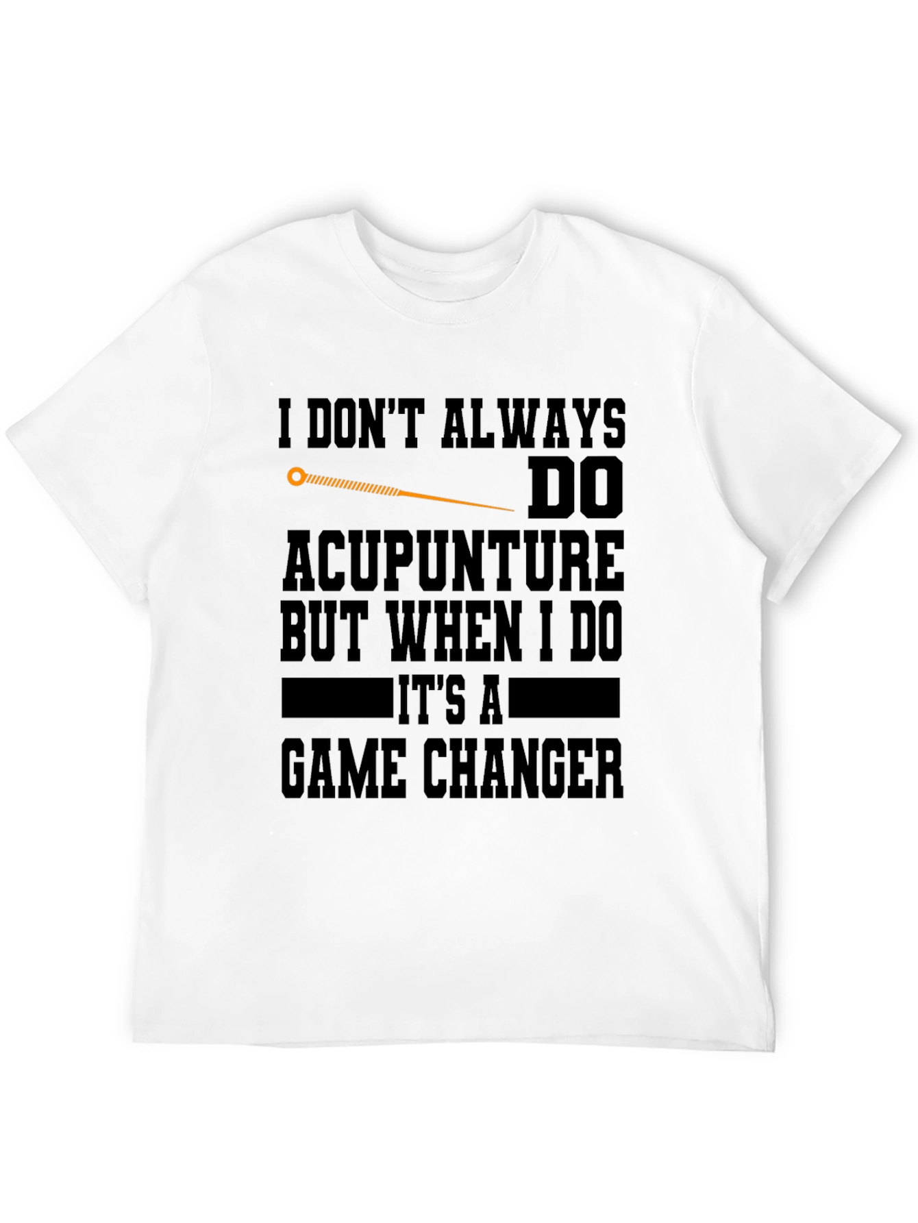 Acupuncture Game Changer Black T-Shirt