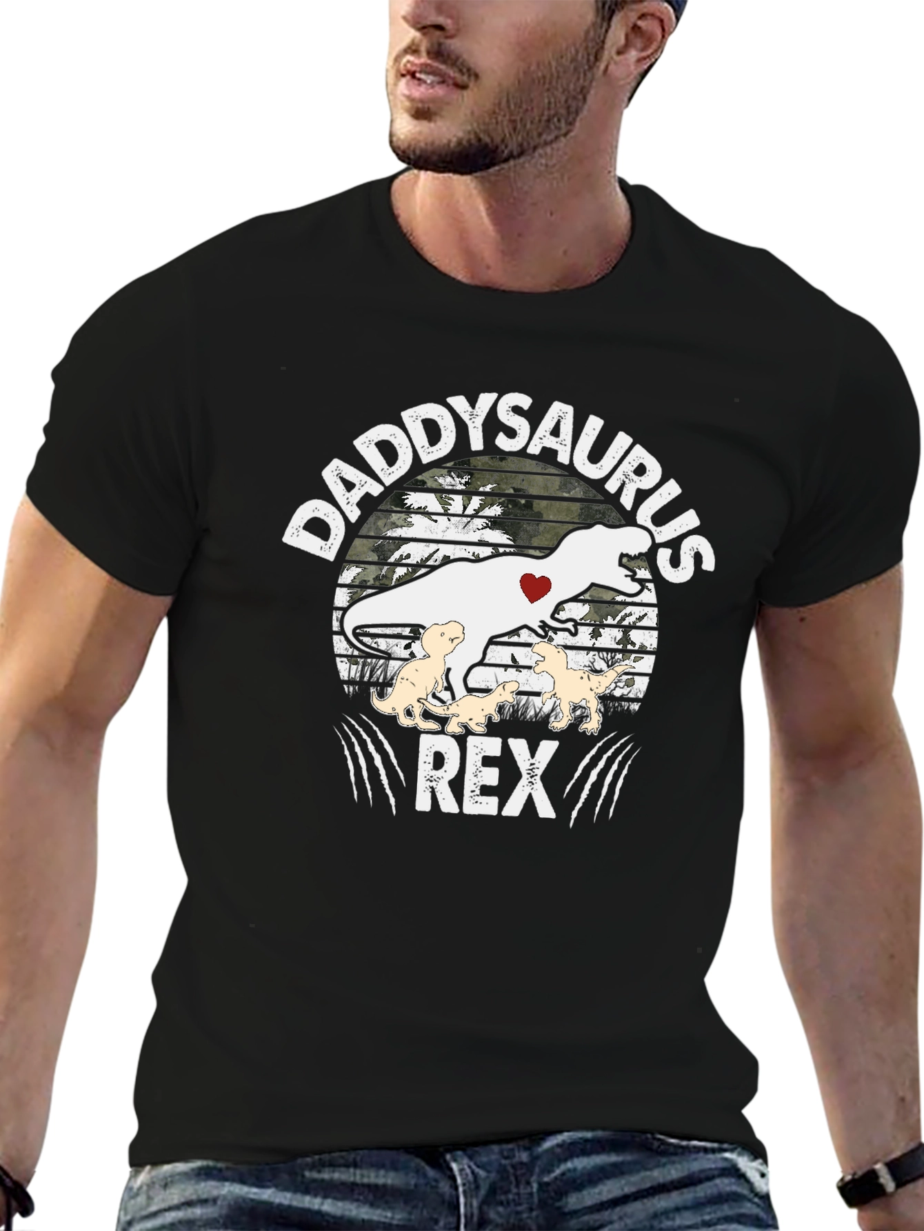 Daddysaurus Rex T-Shirt - Fathers Day Gift