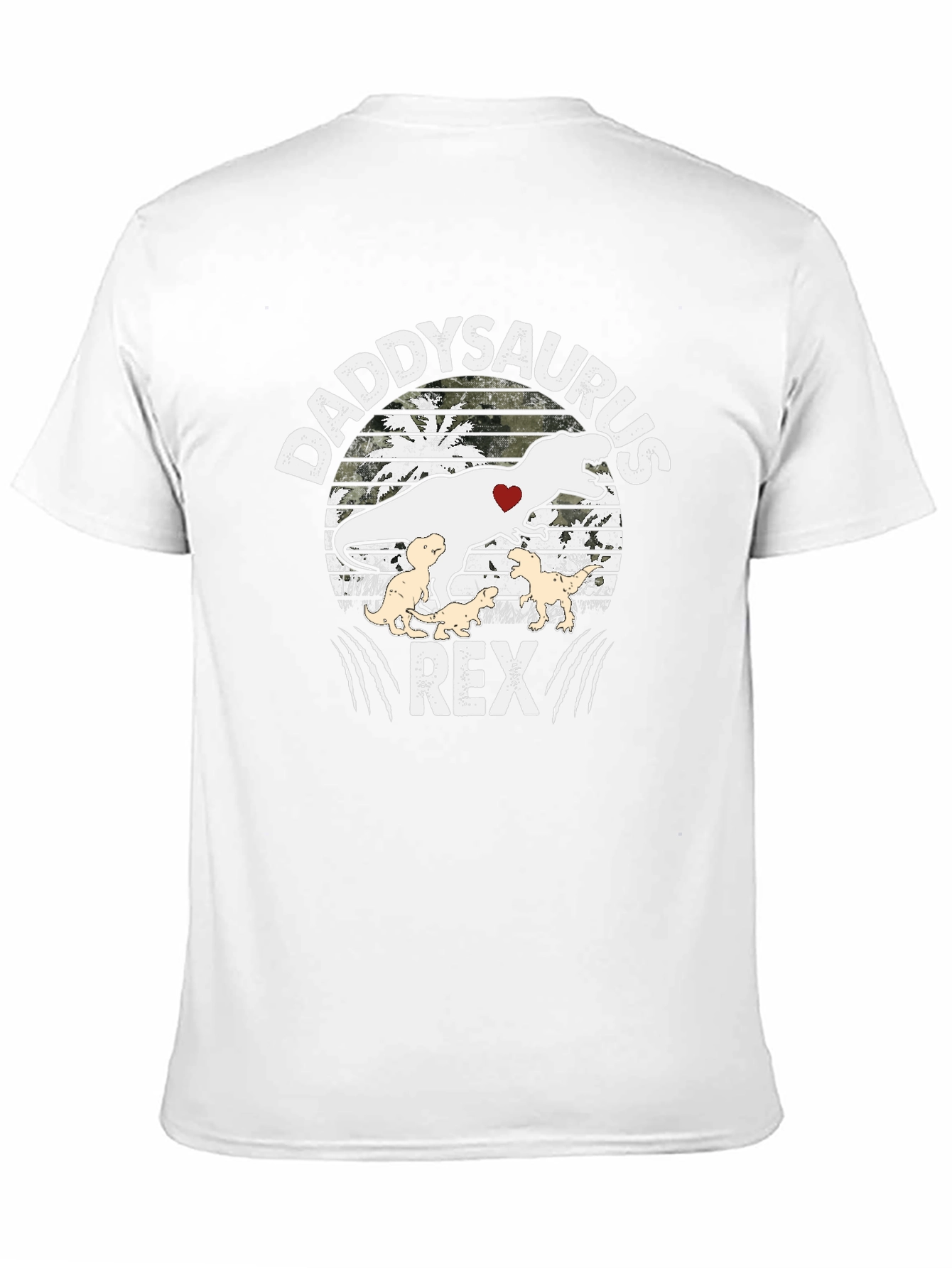 Daddysaurus Rex T-Shirt - Fathers Day Gift
