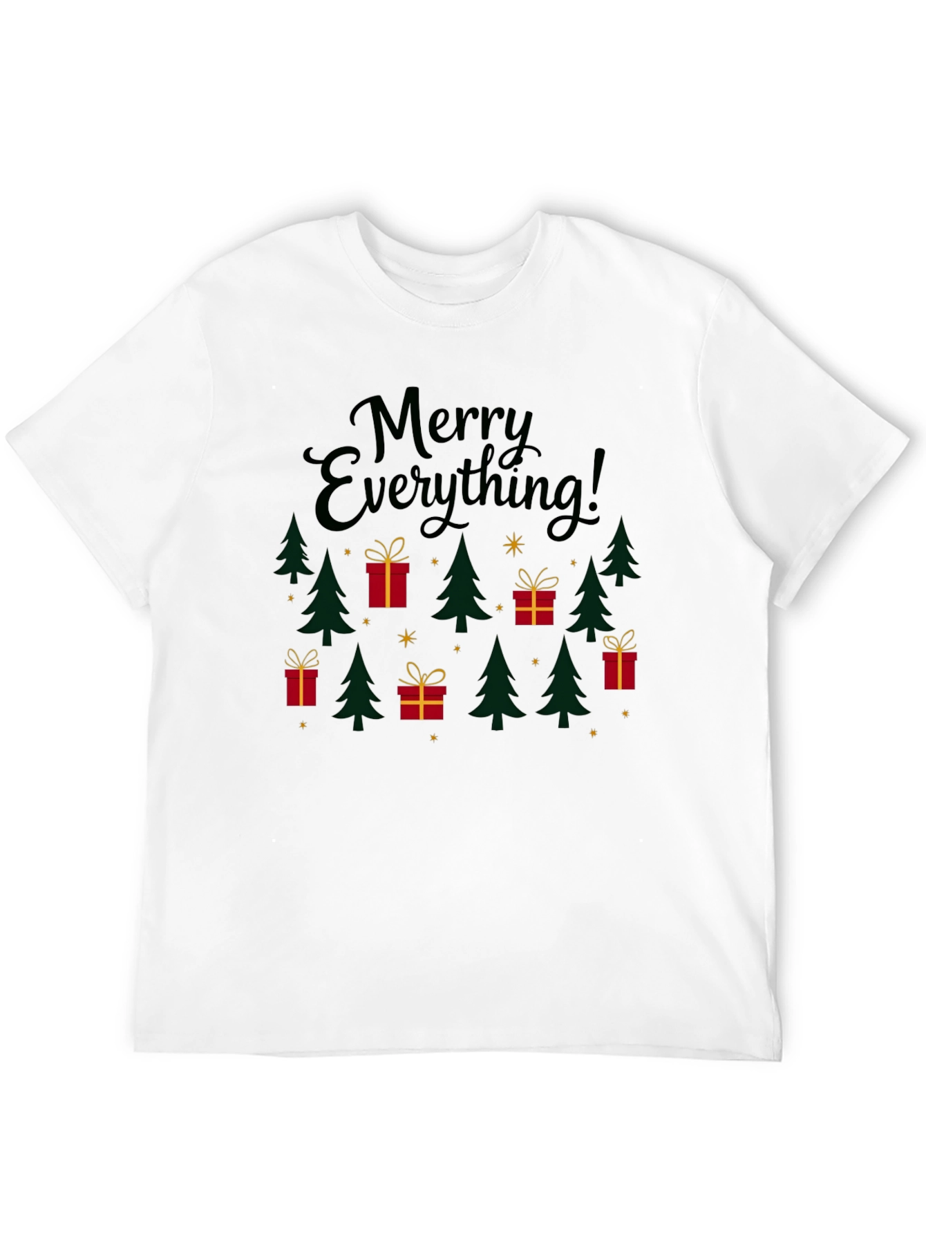 Festive Merry Everything Graphic Tee