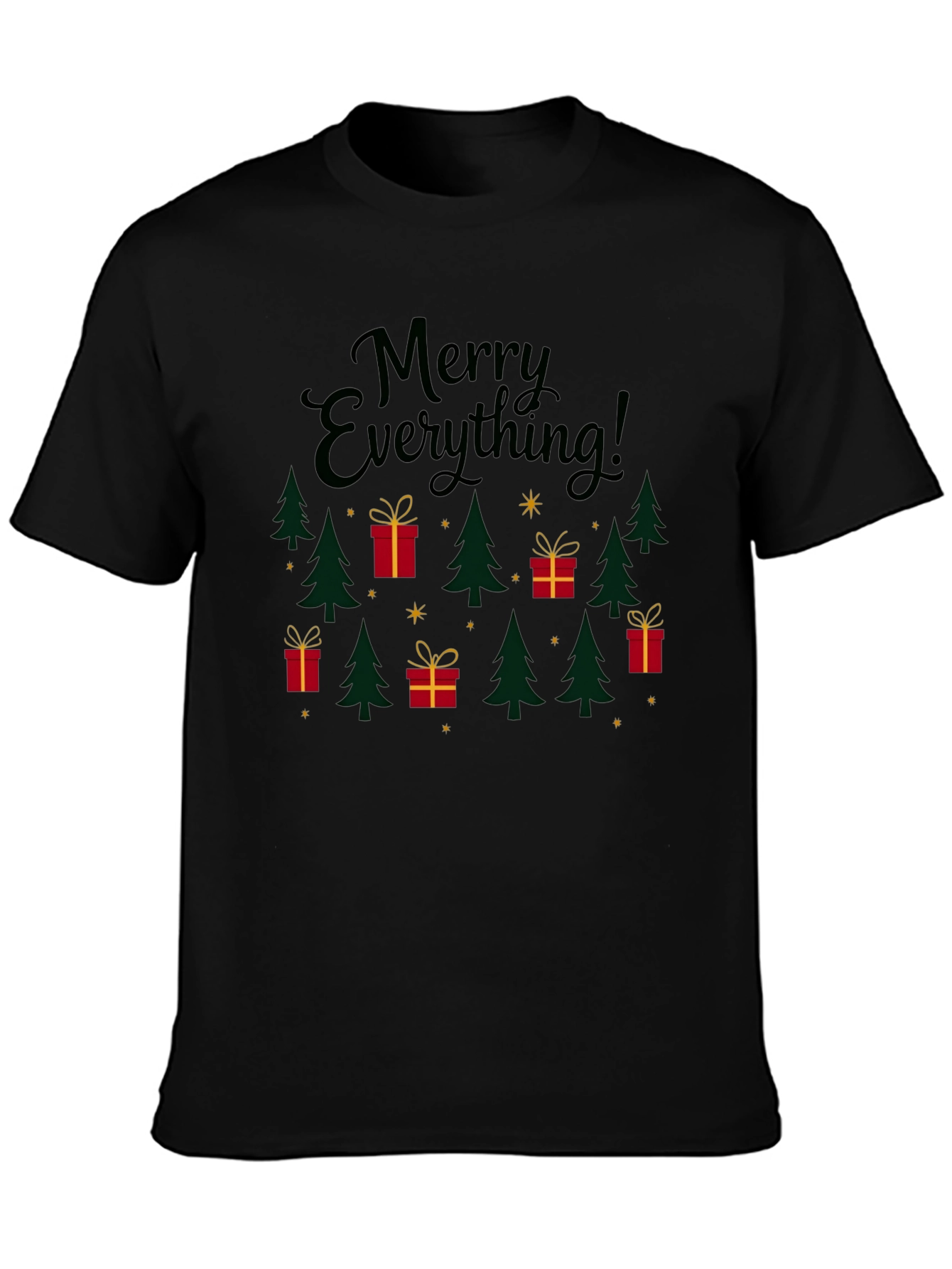Festive Merry Everything Graphic Tee