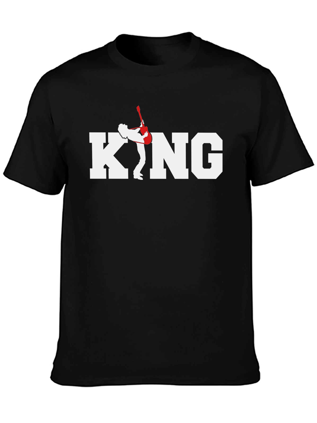 King Guitar Graphic Tee - Black