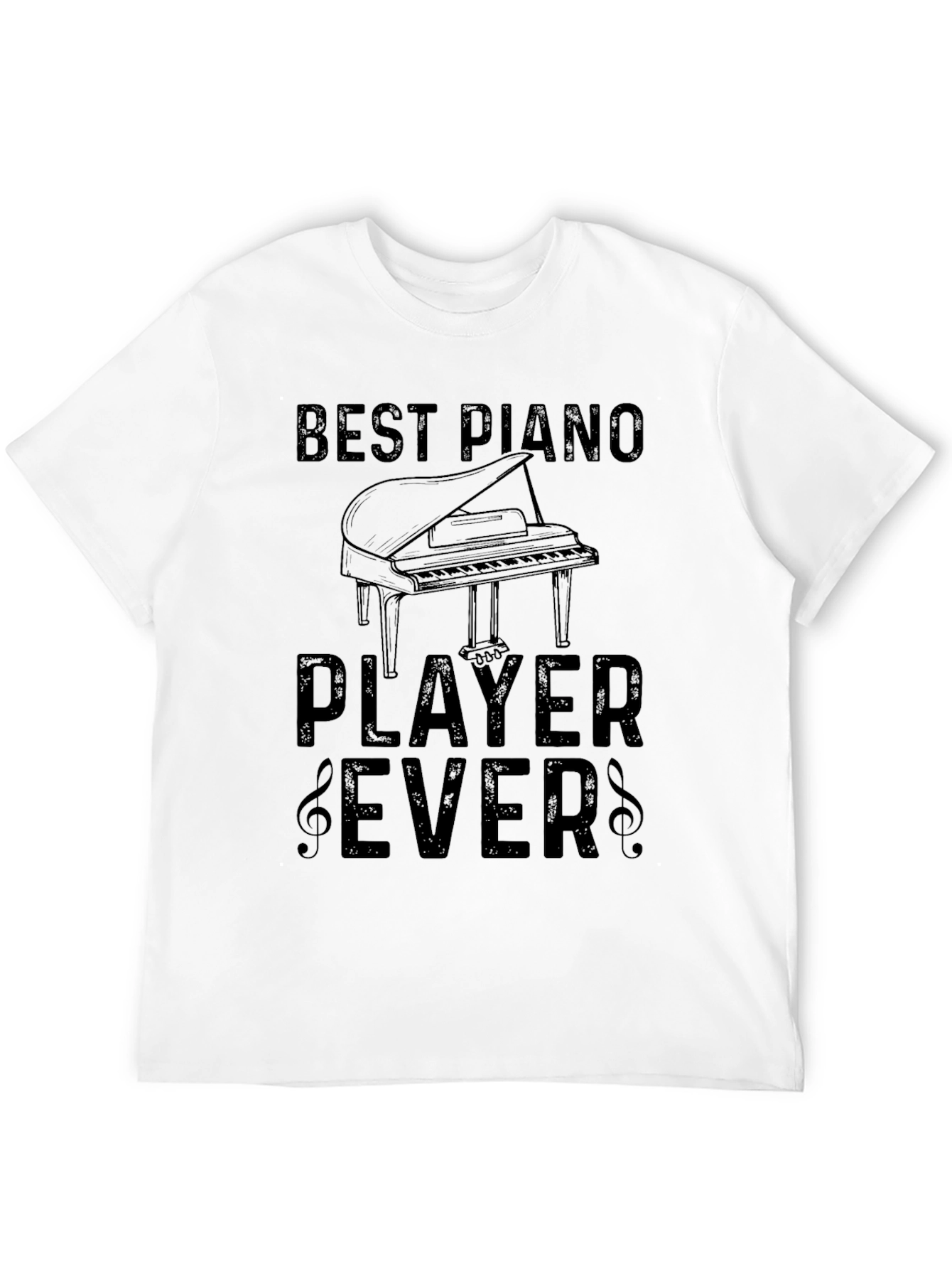 Best Piano Player Ever Graphic T-Shirt