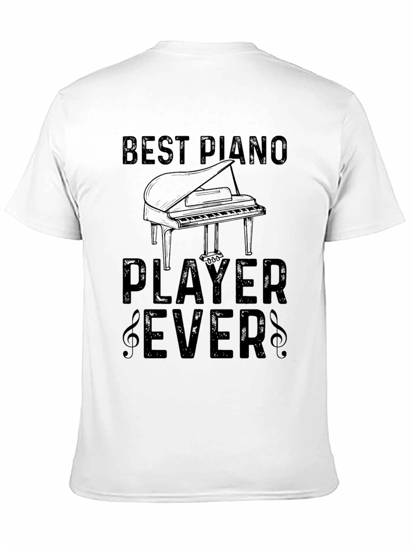 Best Piano Player Ever Graphic T-Shirt