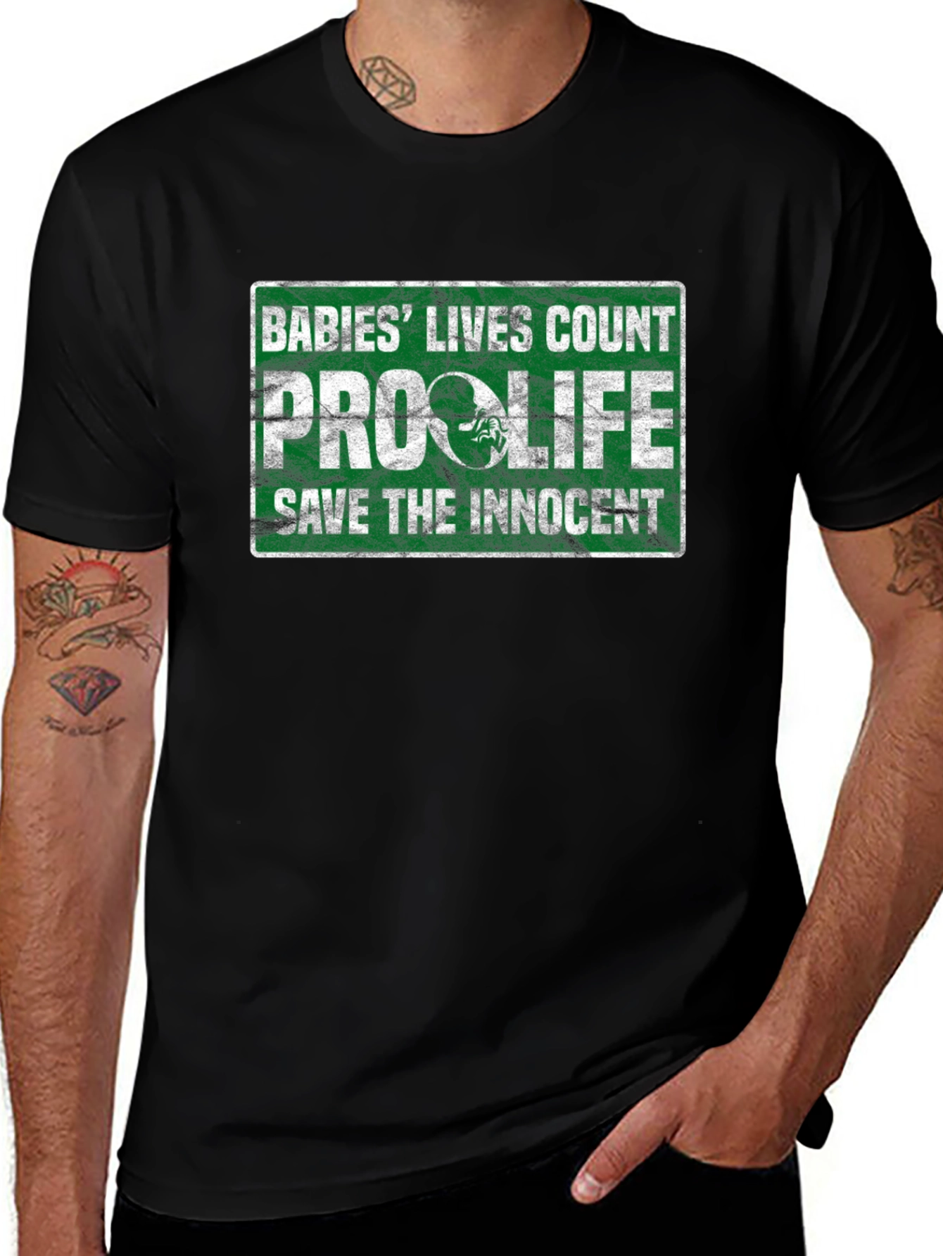 Pro-Life Babies Lives Count T-Shirt