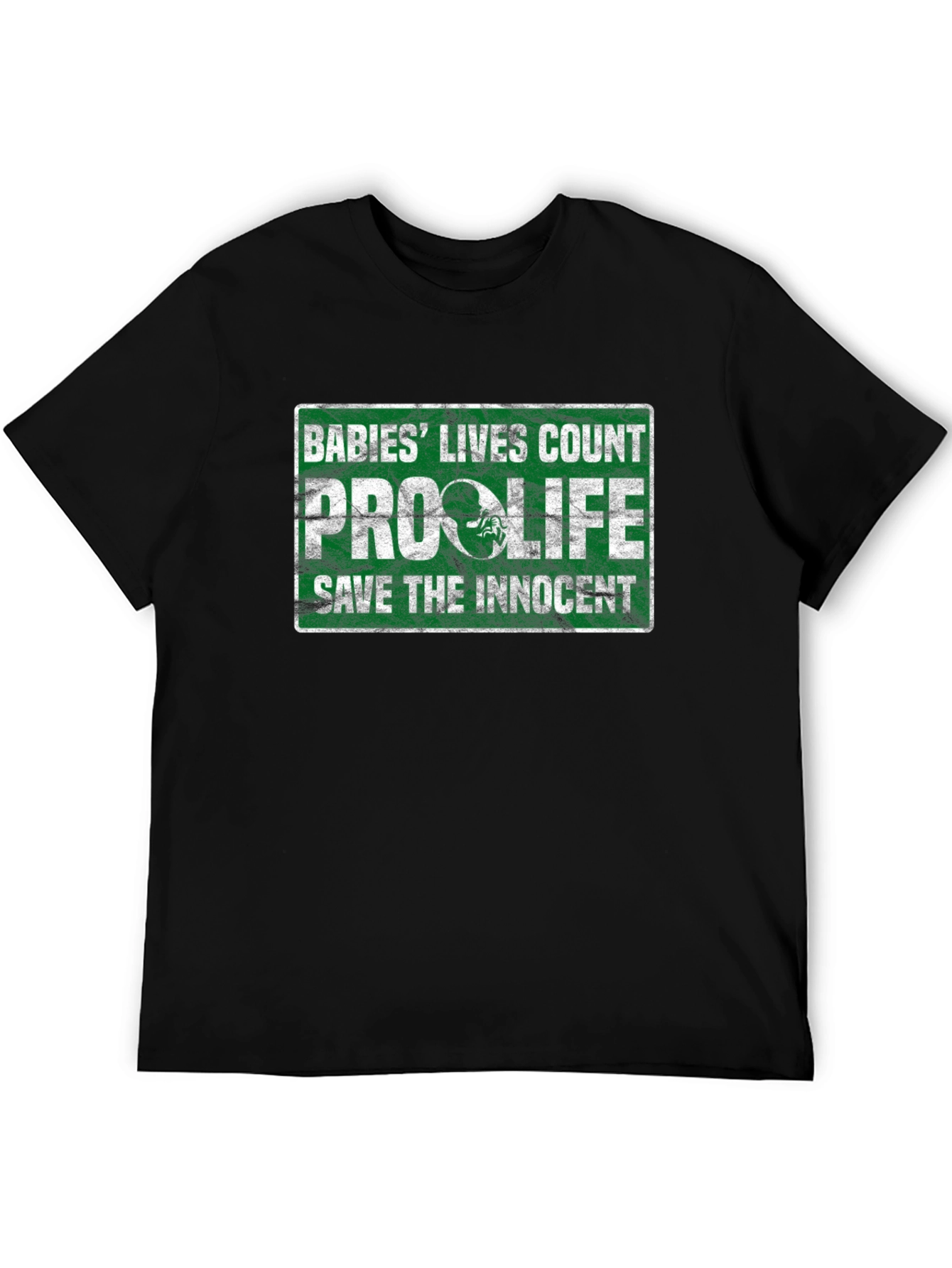 Pro-Life Babies Lives Count T-Shirt