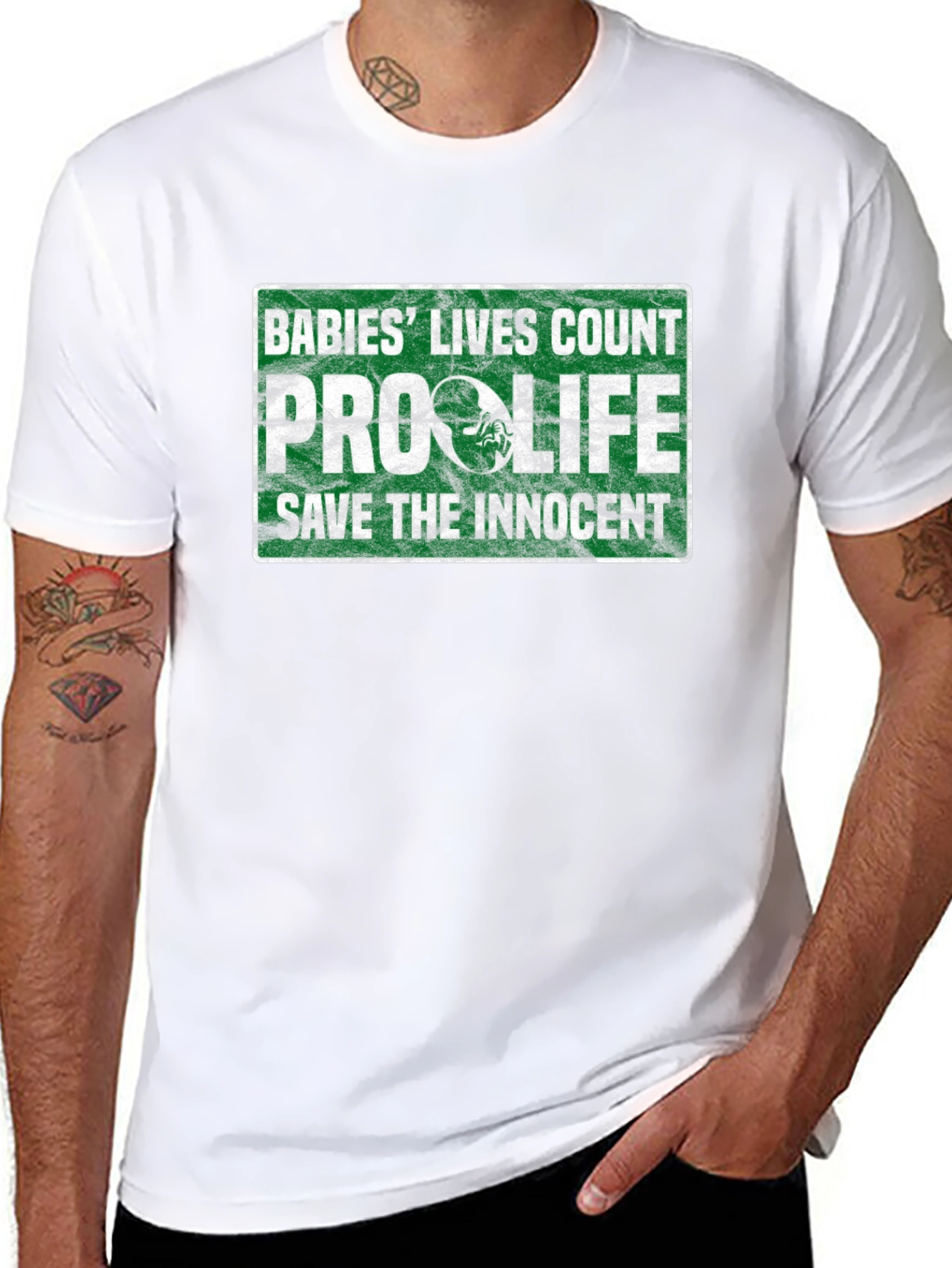 Pro-Life Babies Lives Count T-Shirt