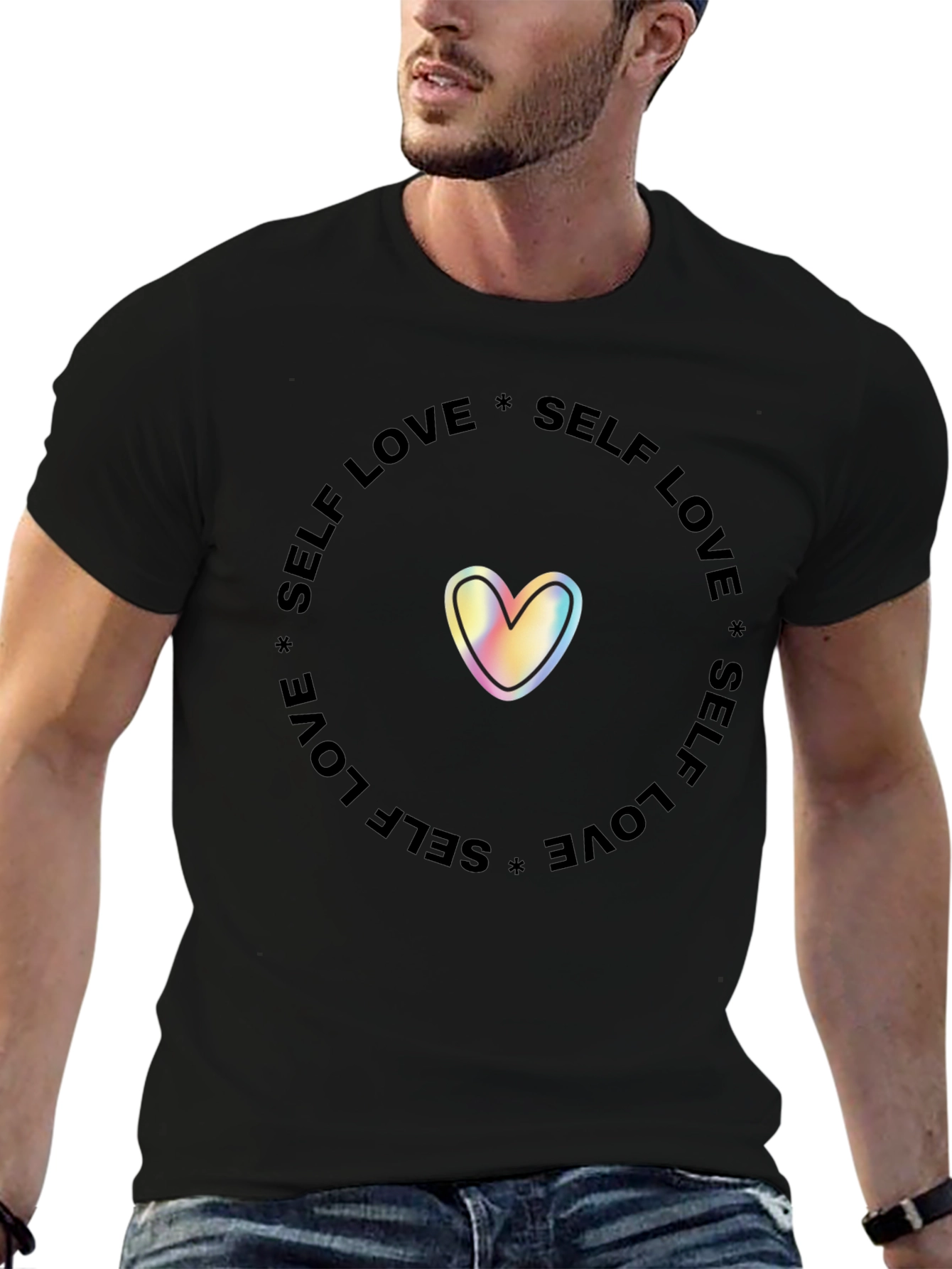 Self Love Heart Graphic Tee