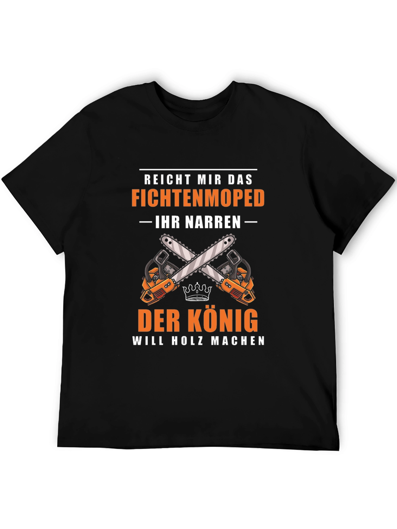 Fichtenmoped Graphic T-Shirt - Der König
