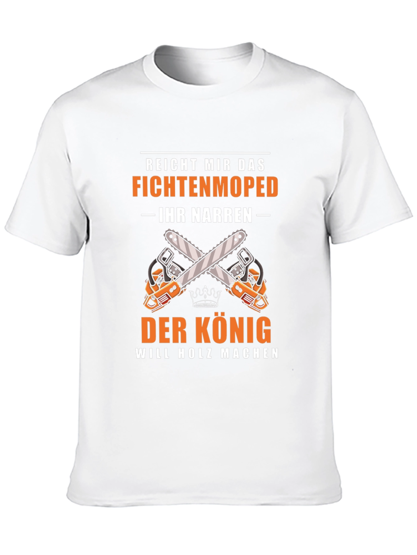 Fichtenmoped Graphic T-Shirt - Der König