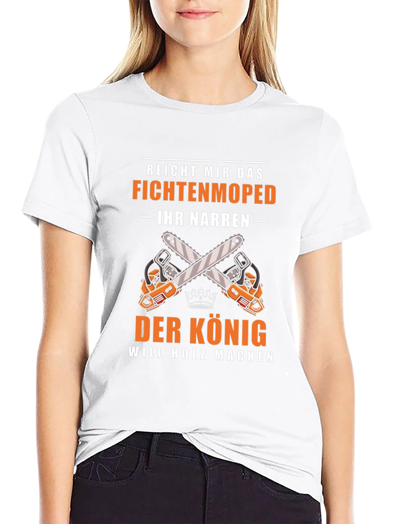 Fichtenmoped Graphic T-Shirt - Der König