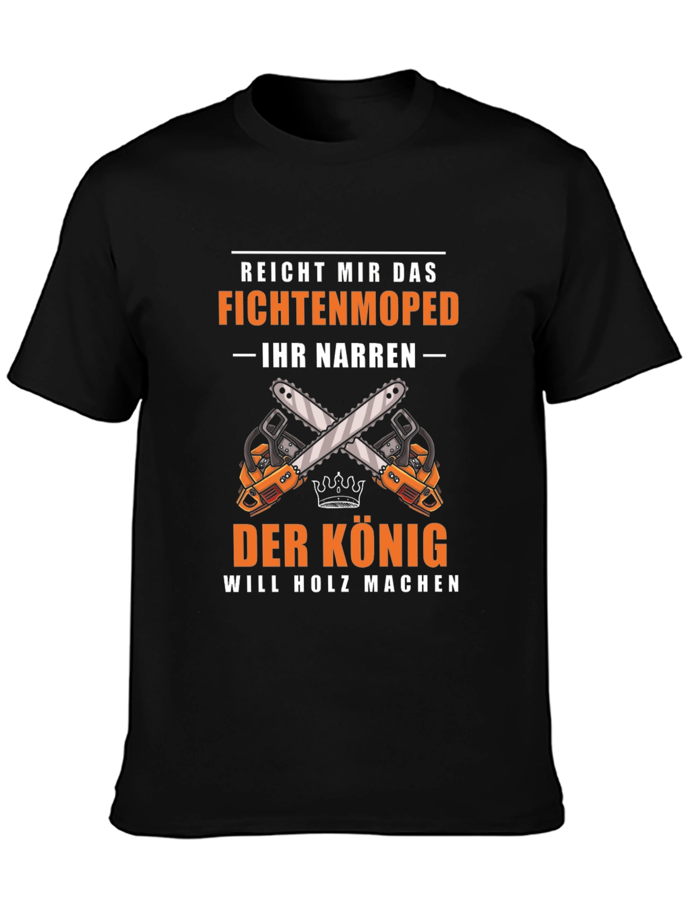 Fichtenmoped Graphic T-Shirt - Der König