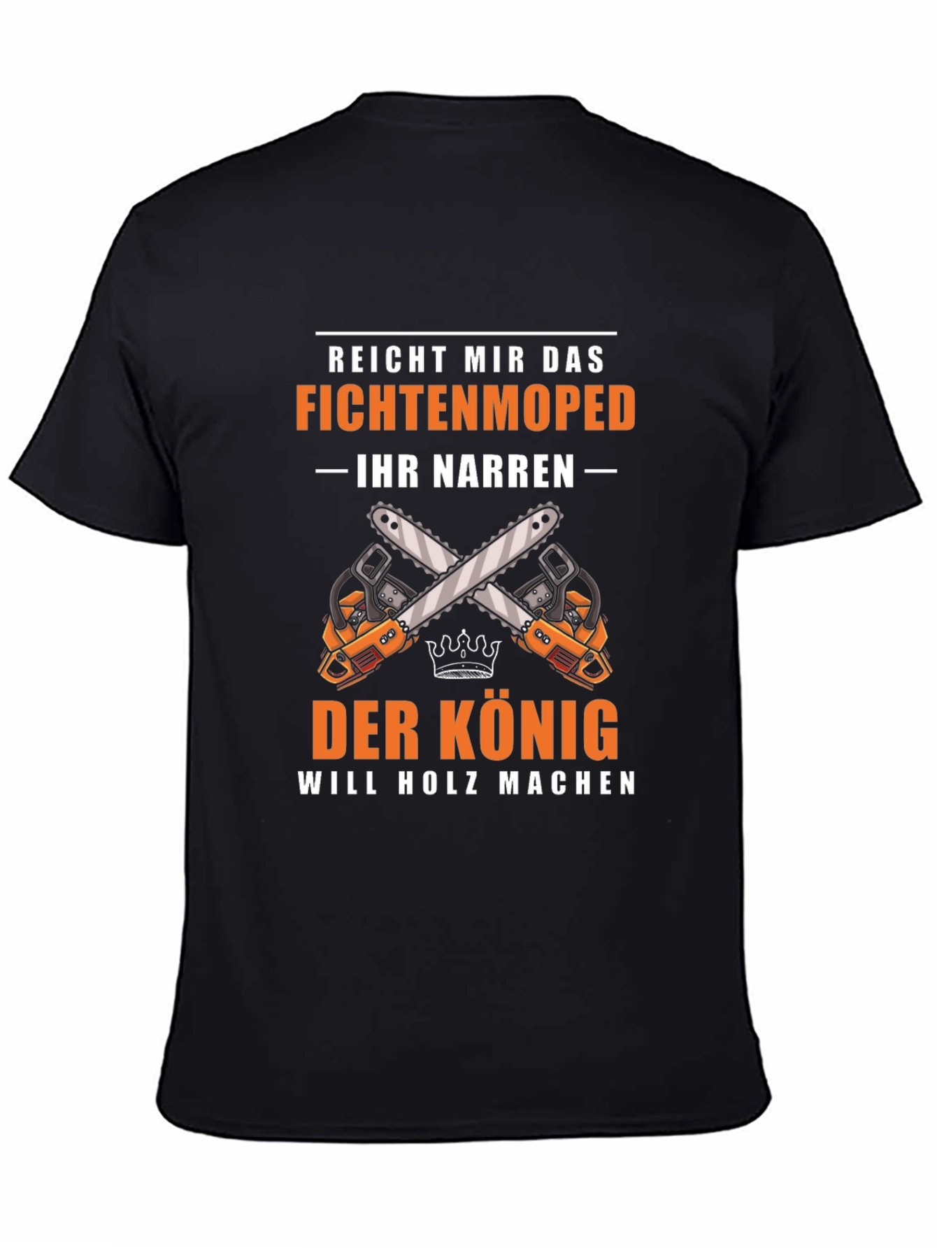 Fichtenmoped Graphic T-Shirt - Der König