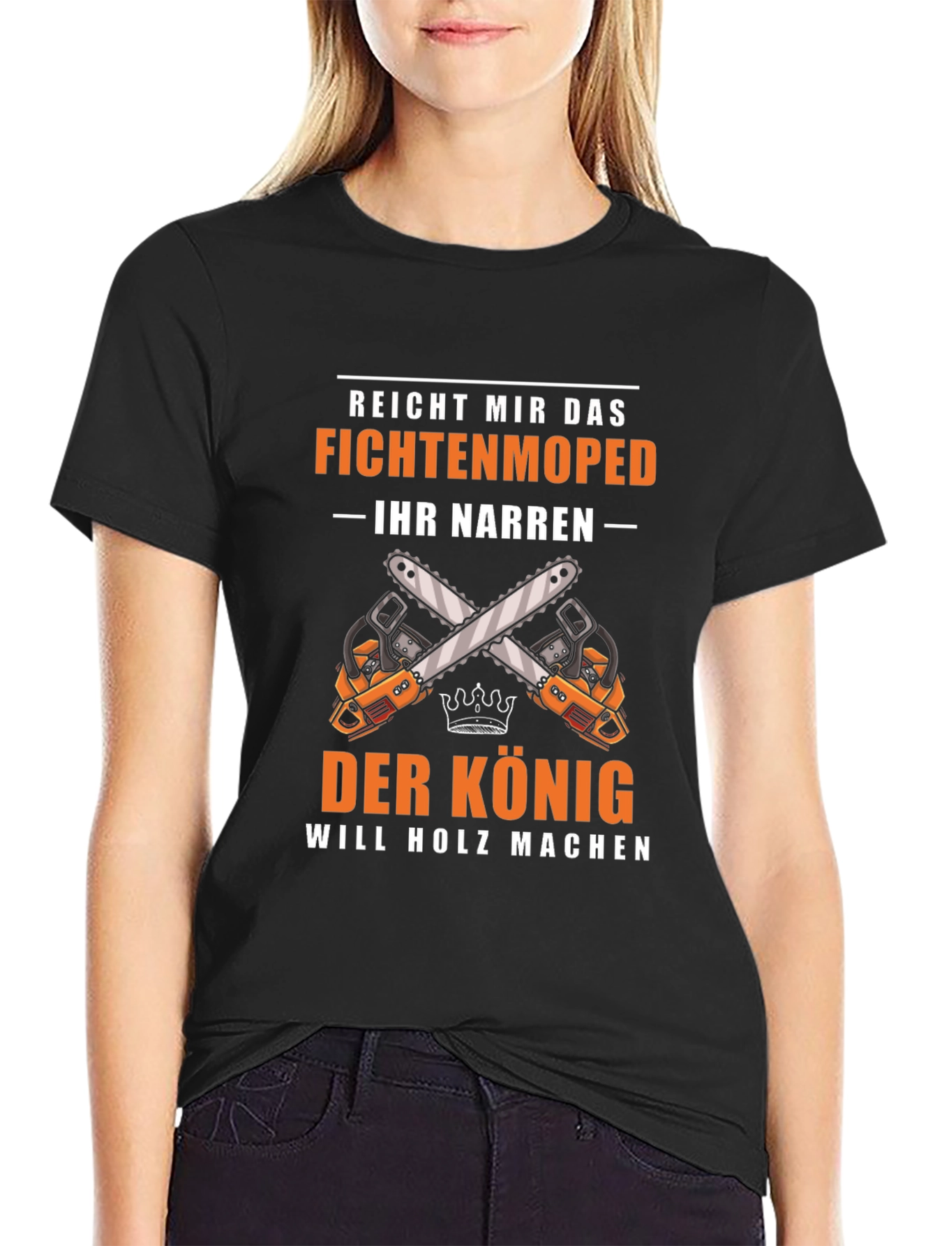 Fichtenmoped Graphic T-Shirt - Der König