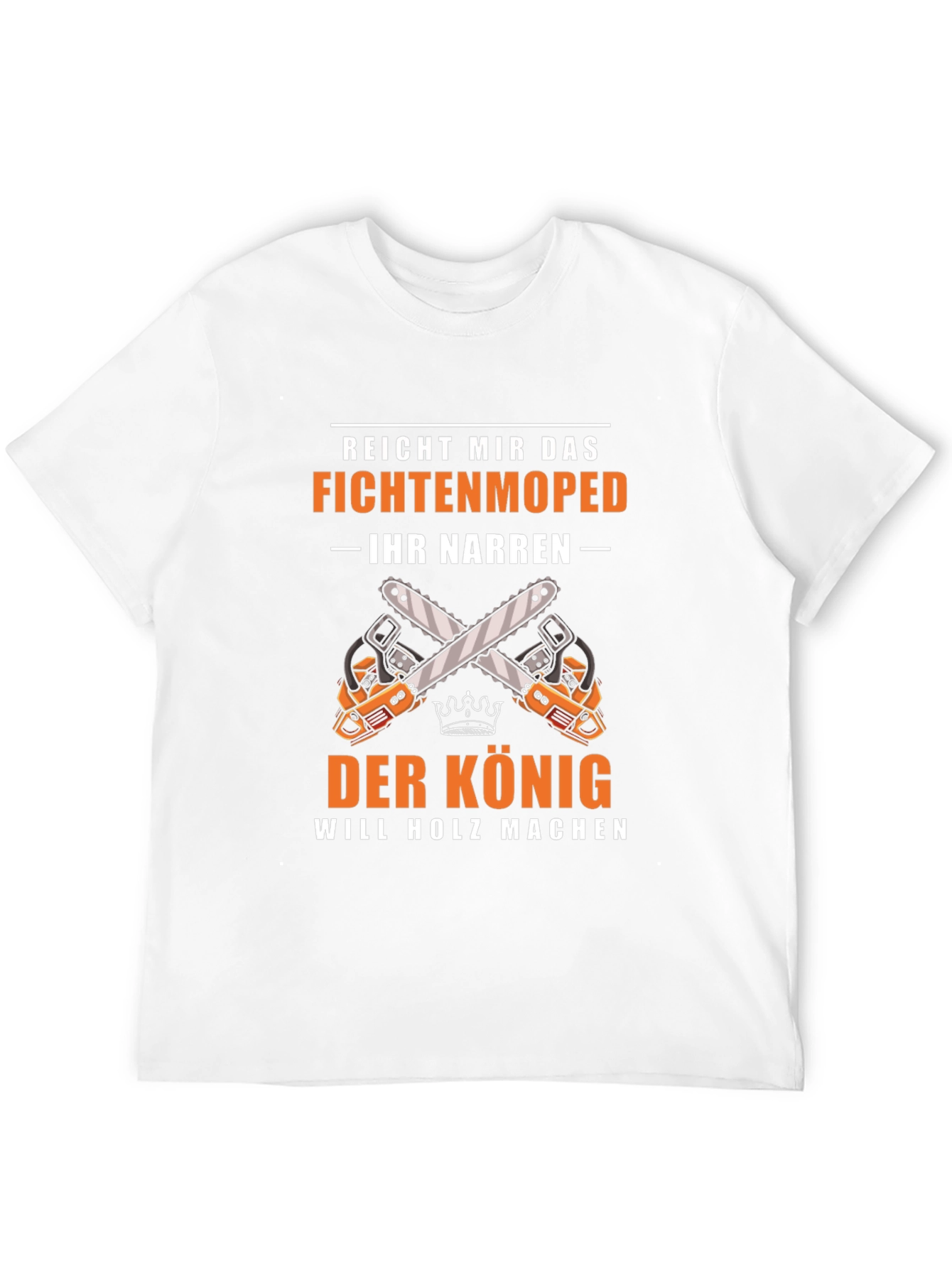Fichtenmoped Graphic T-Shirt - Der König