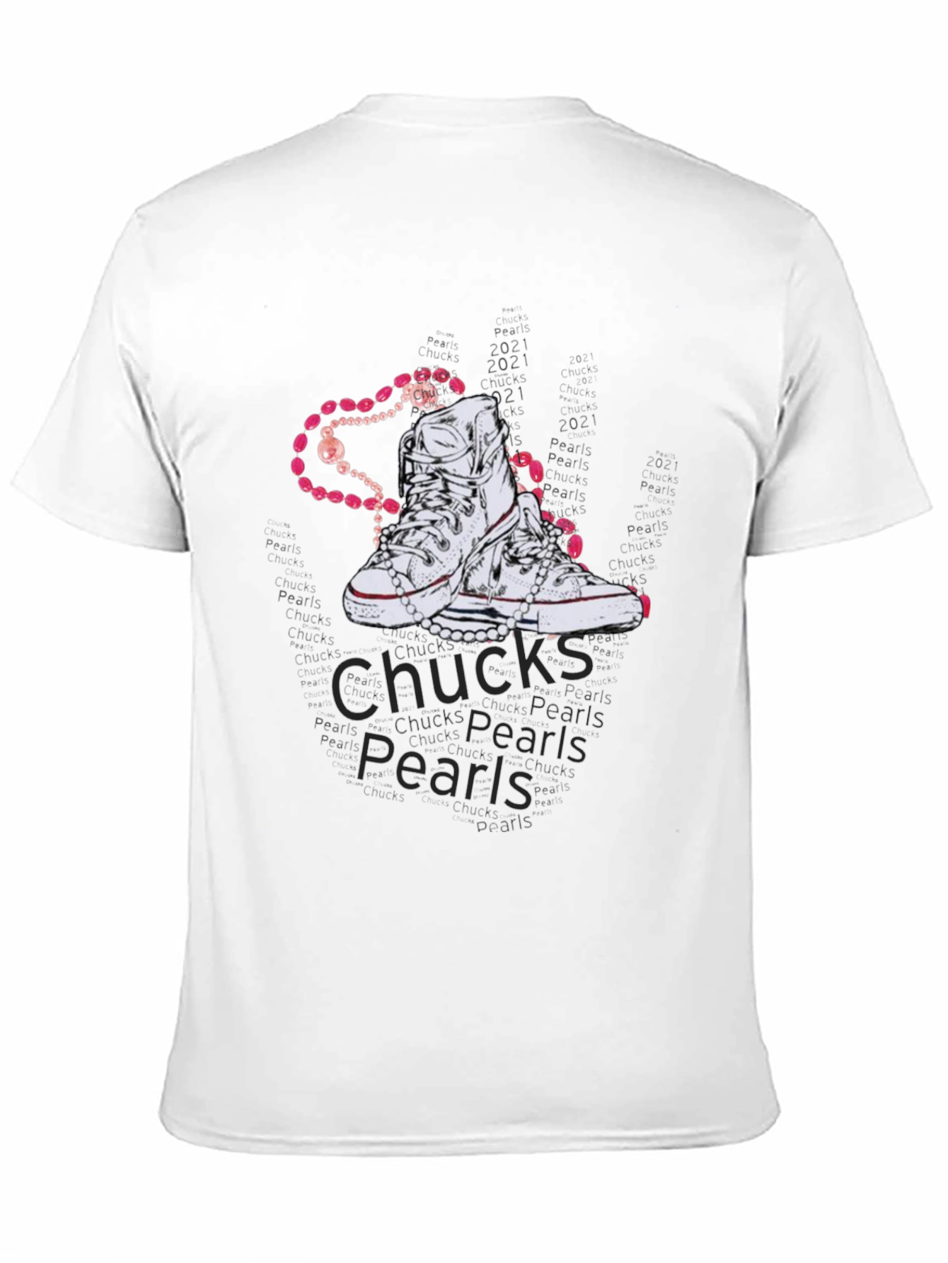 Chuck and Pearls Graphic T-Shirt