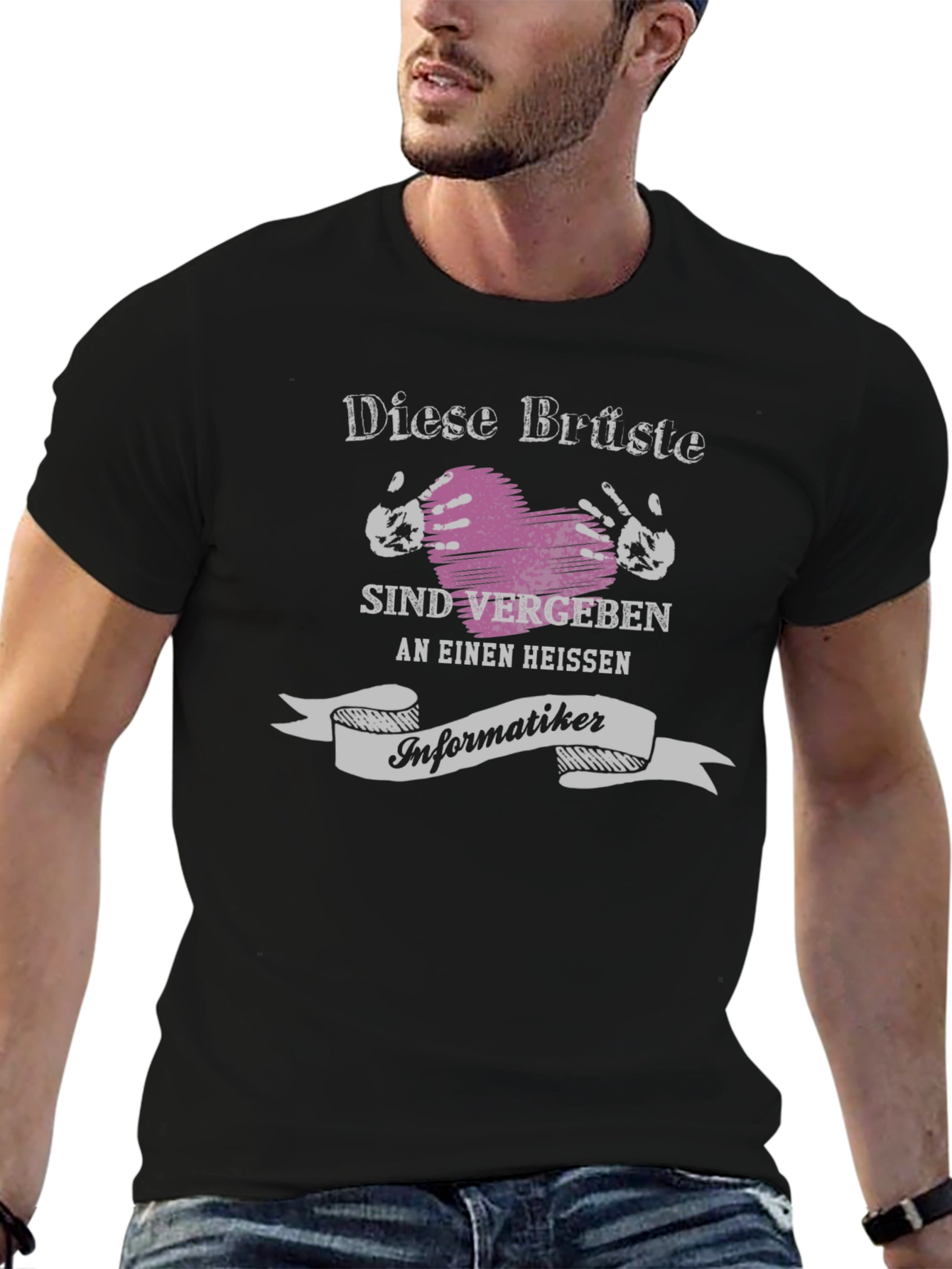 Diese Brüste T-Shirt - Lustiges Informatiker Geschenk