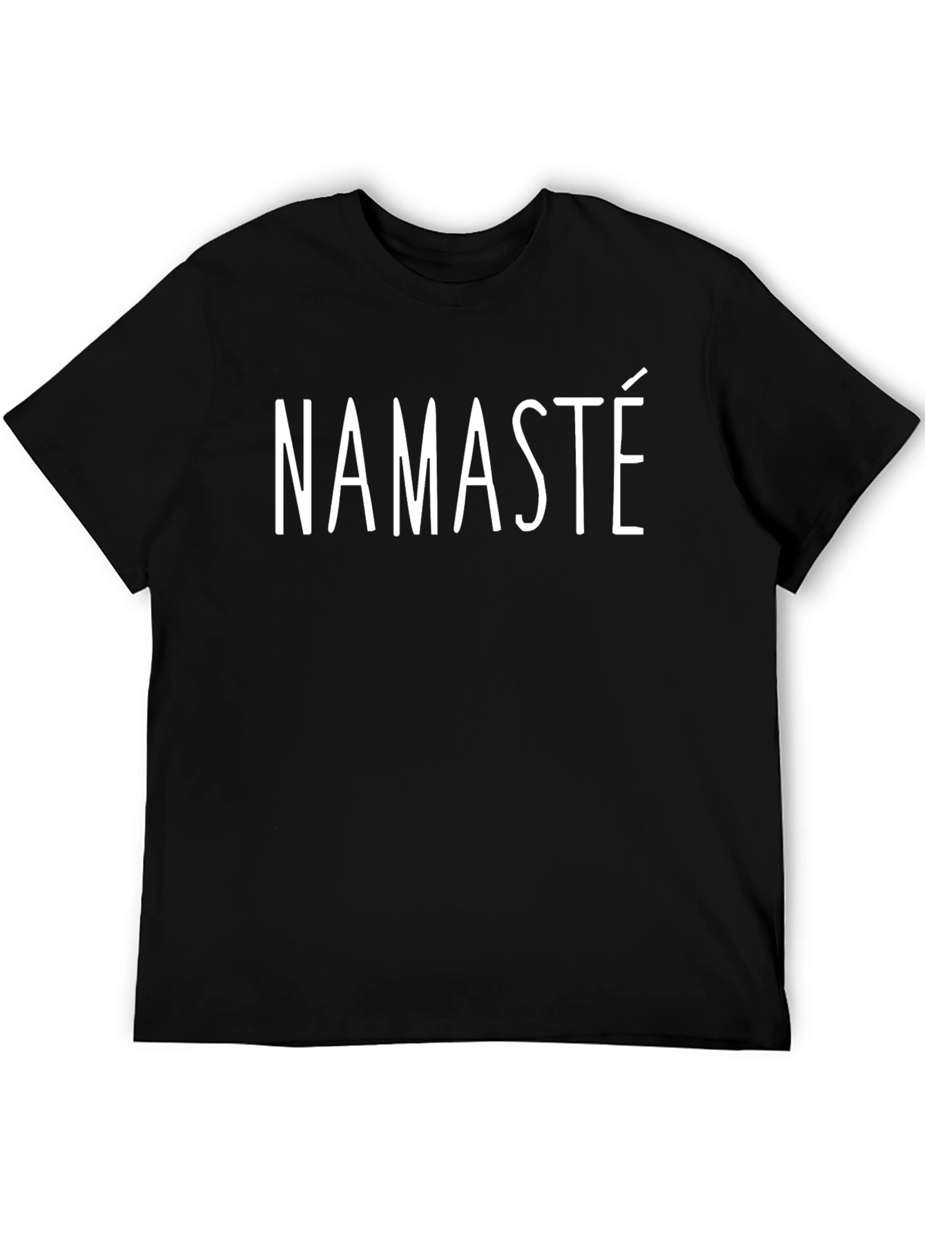 Namaste T-Shirt -  Casual Black Tee