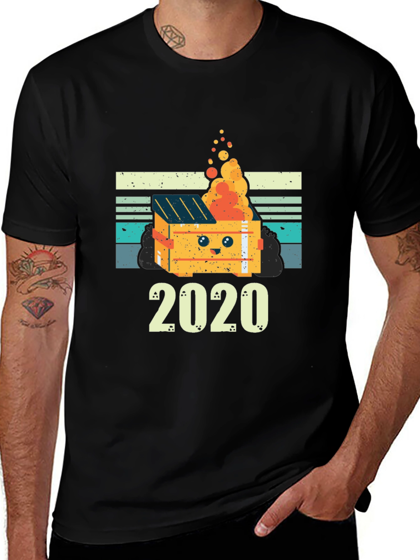 Dumpster Fire 2020 Graphic Tee