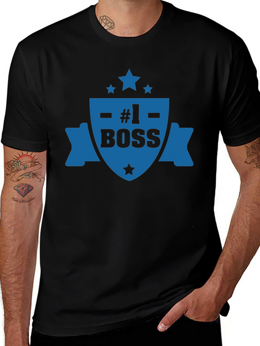 #1 Boss T-Shirt - Premium Quality Stylish Design