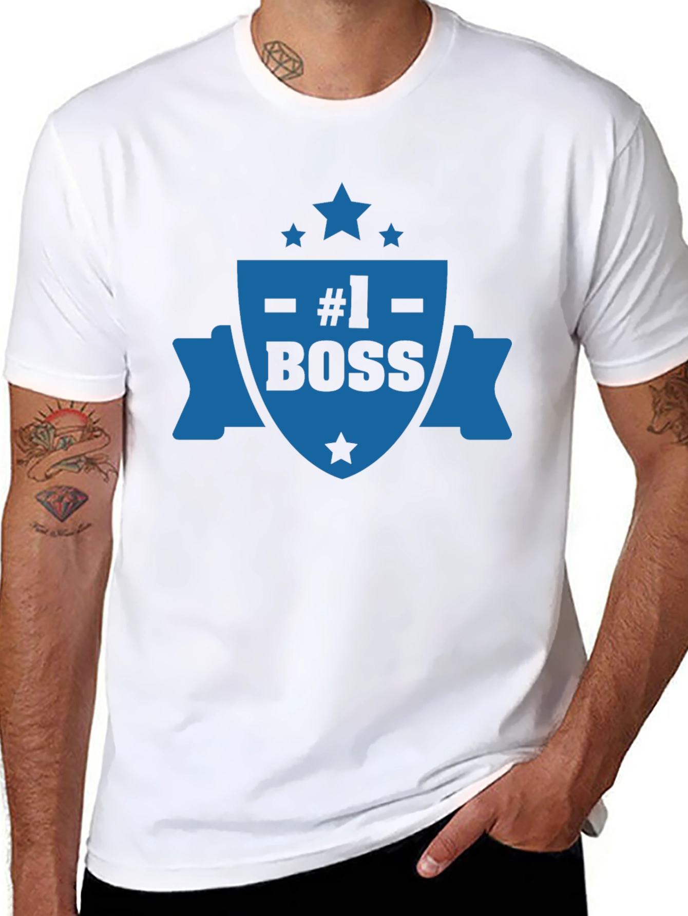 #1 Boss T-Shirt - Premium Quality Stylish Design