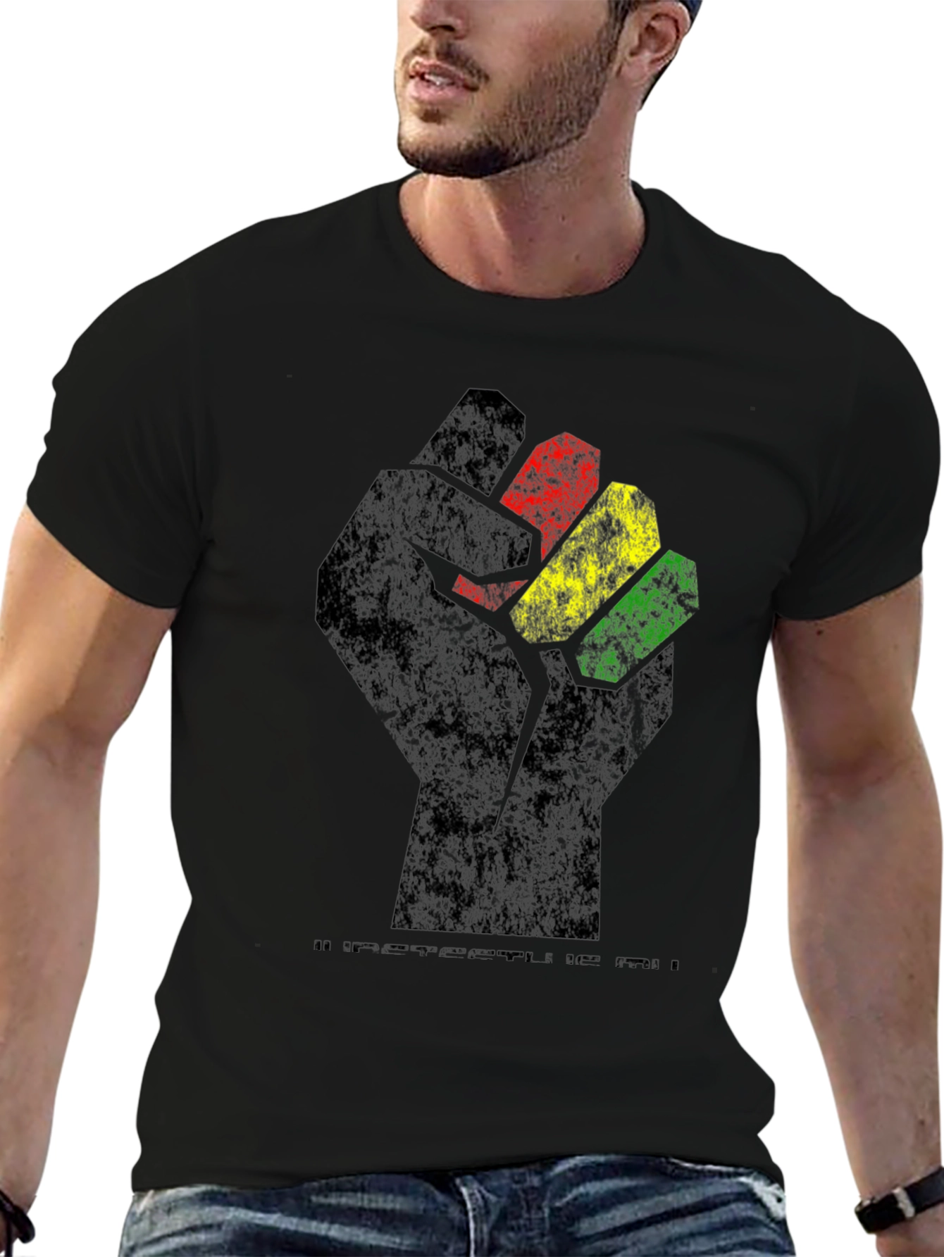 Pan-African Fist T-Shirt - Black Pride