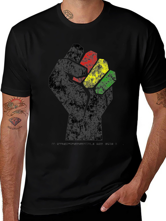 Pan-African Fist T-Shirt - Black Pride