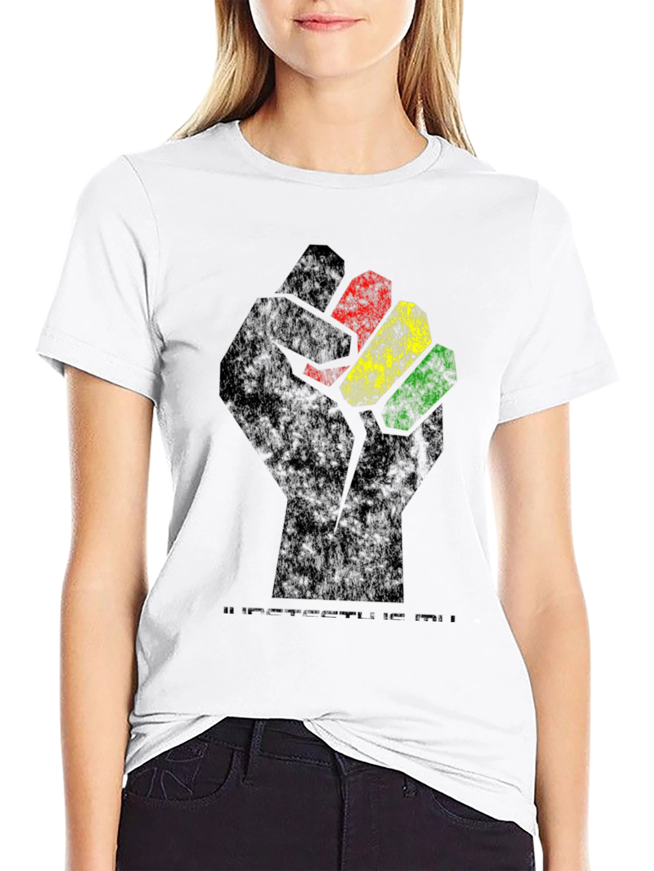 Pan-African Fist T-Shirt - Black Pride